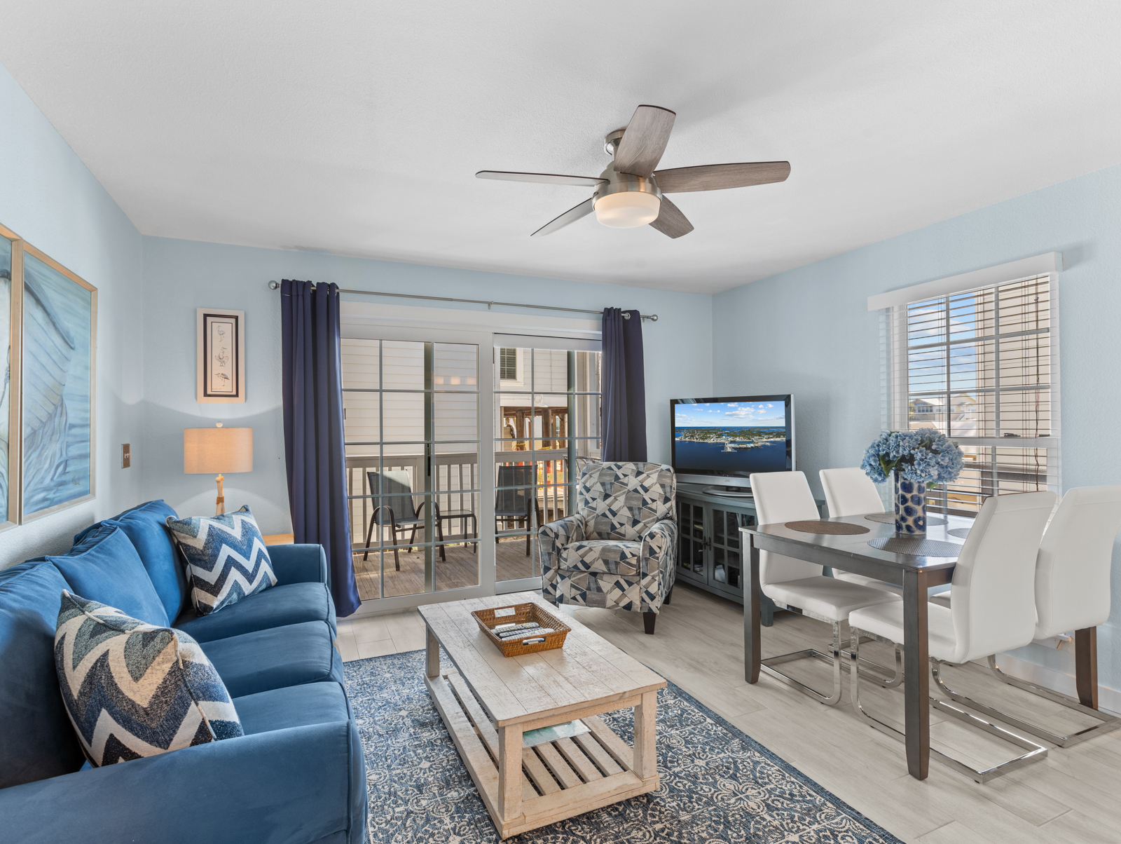 Sliding Door Leading to Private Balcony