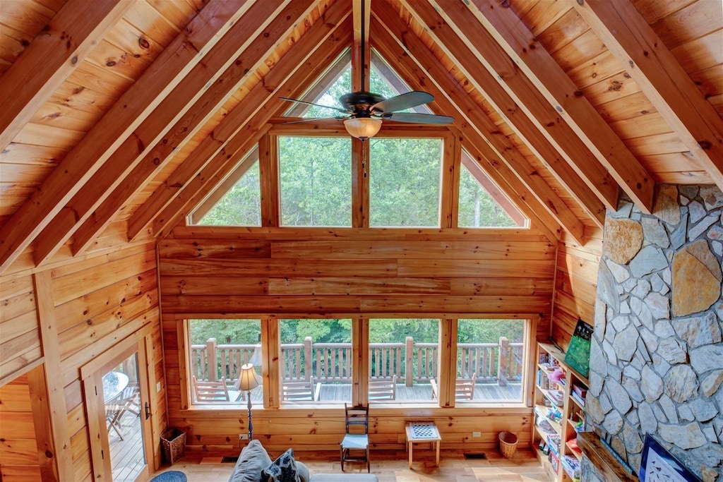 View from the loft