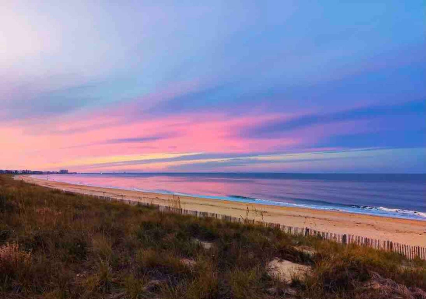 BEACH is only a 5-8 minute walk from the apartment! 1/2 mile walk.  