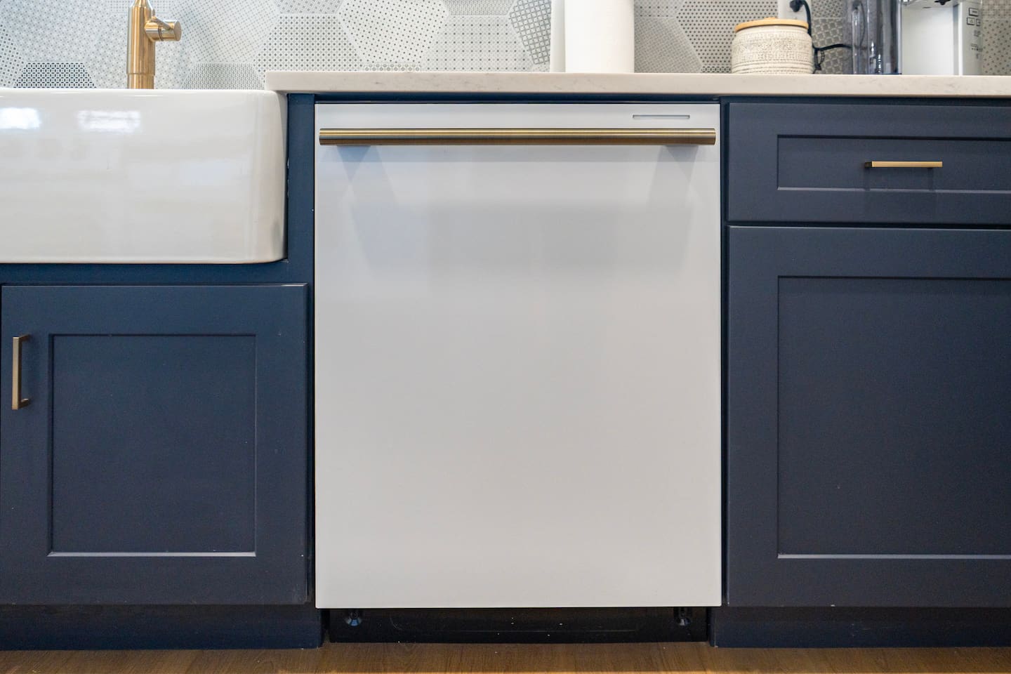 Spacious, modern kitchen with full-size fridge and bar setup—perfect for storing, serving, and gathering in your Scottsdale retreat