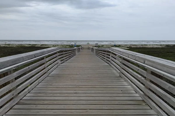 Private Beach Access – 201 steps from the property (direct dune crossover access)