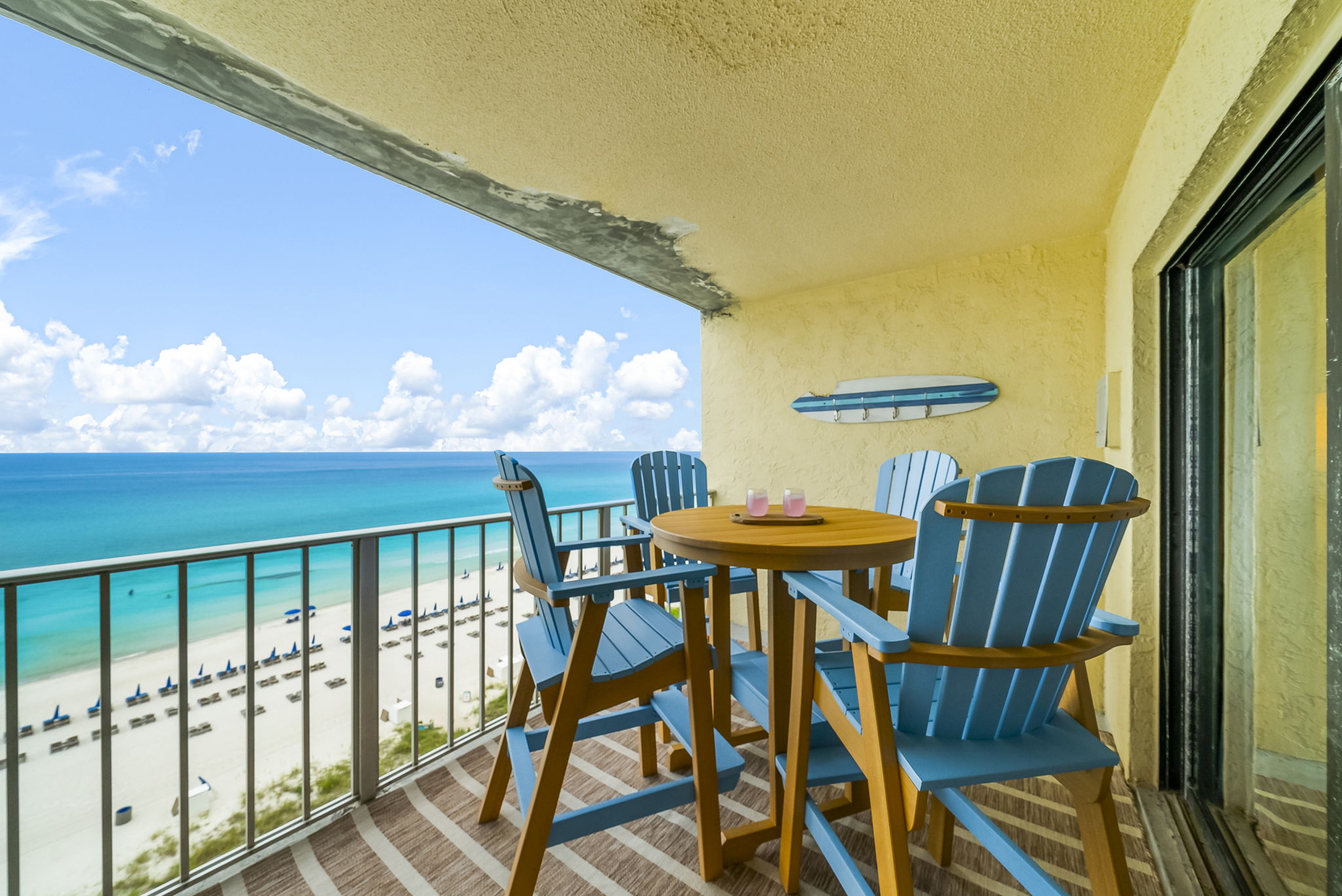 View from the balcony is unmatched!