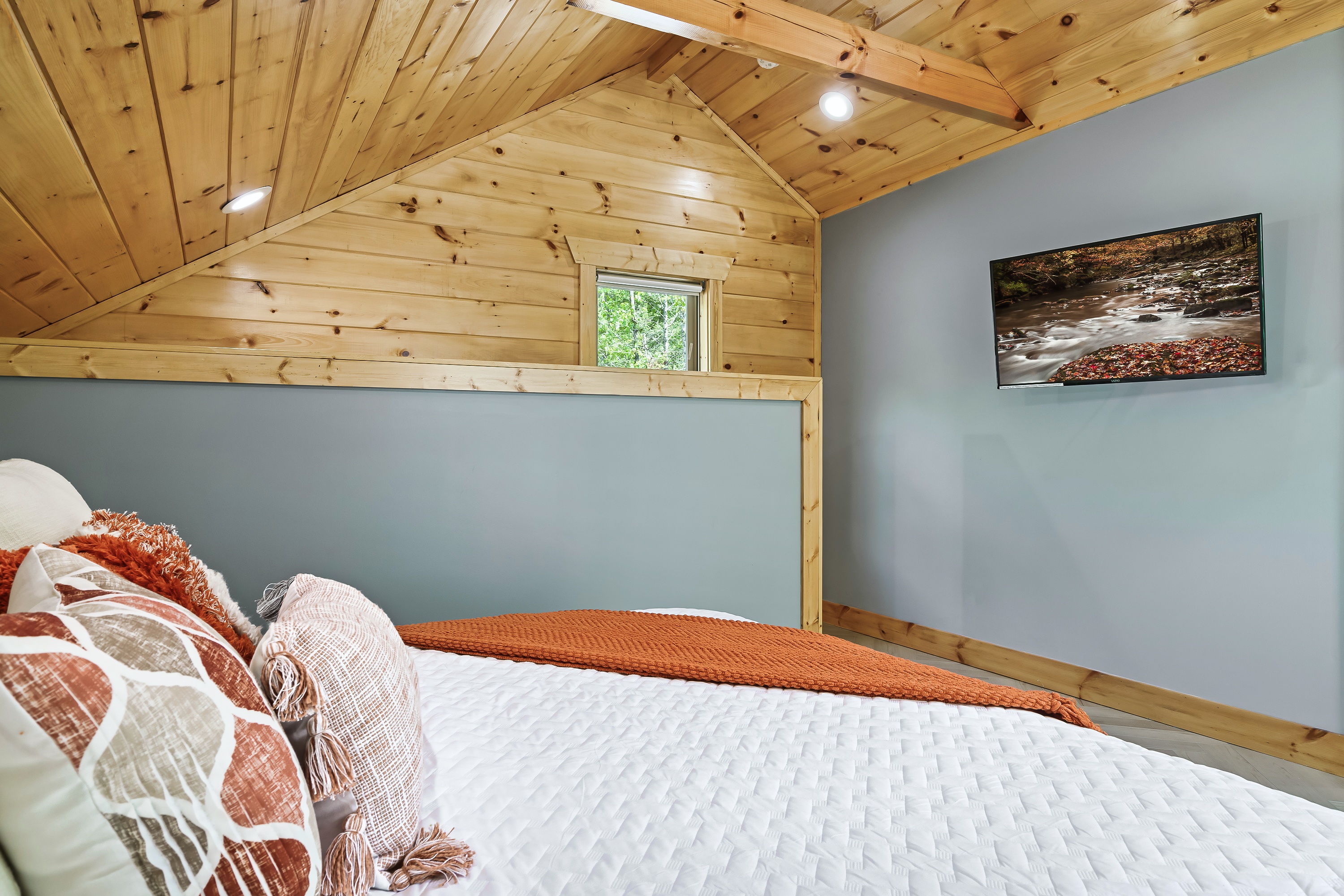 Get away for a bit and relax while your favorite movie streams straight from your own device. 