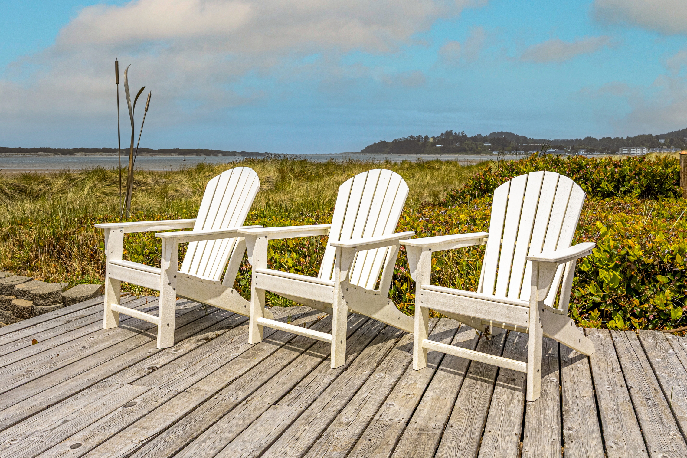 Enjoy your own private sandy path leading directly to the shore.