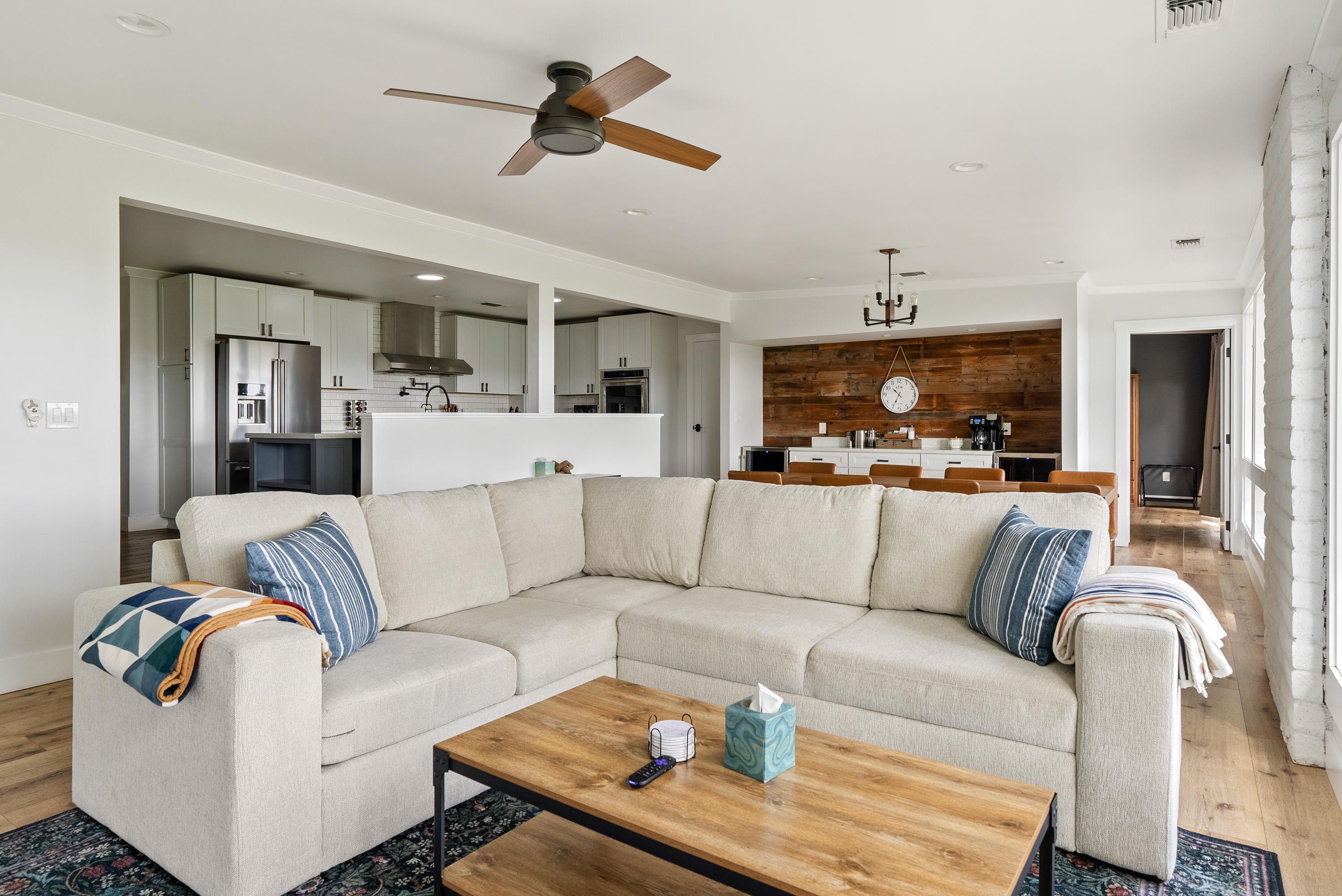 Cozy up and enjoy time together after a day of exploring. 