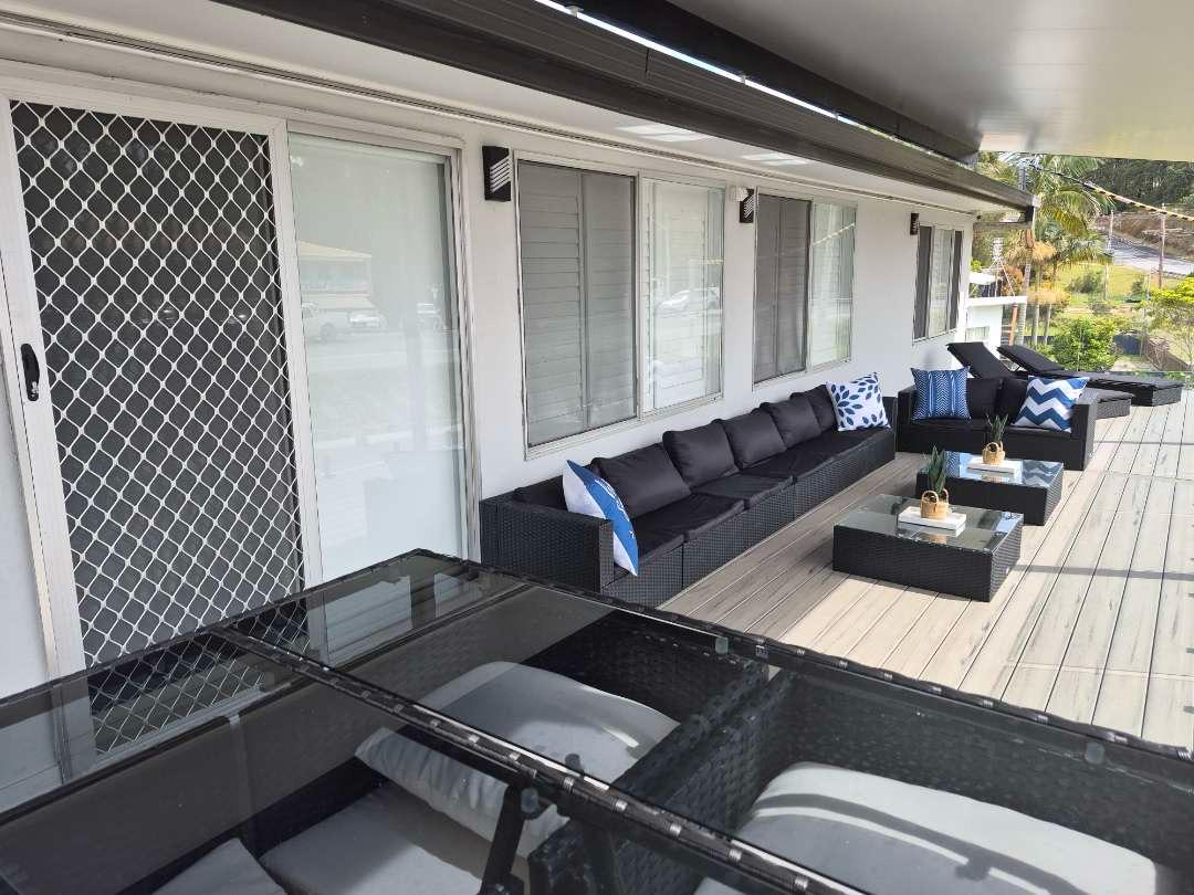 Your upstairs front balcony.