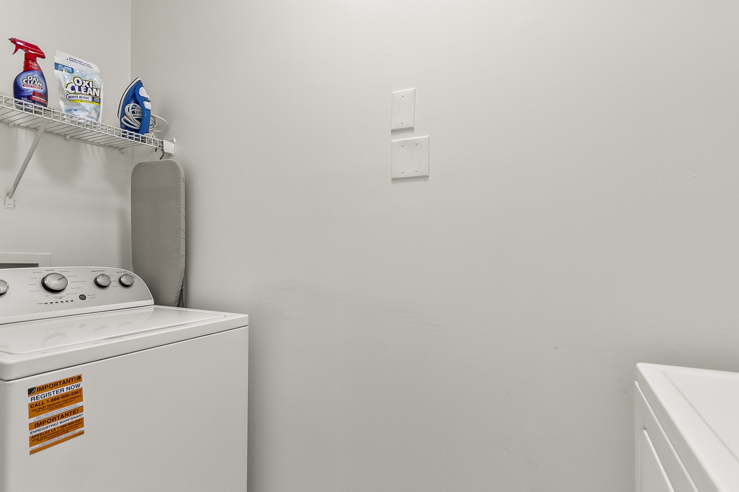 Full Size Washer and Dryer