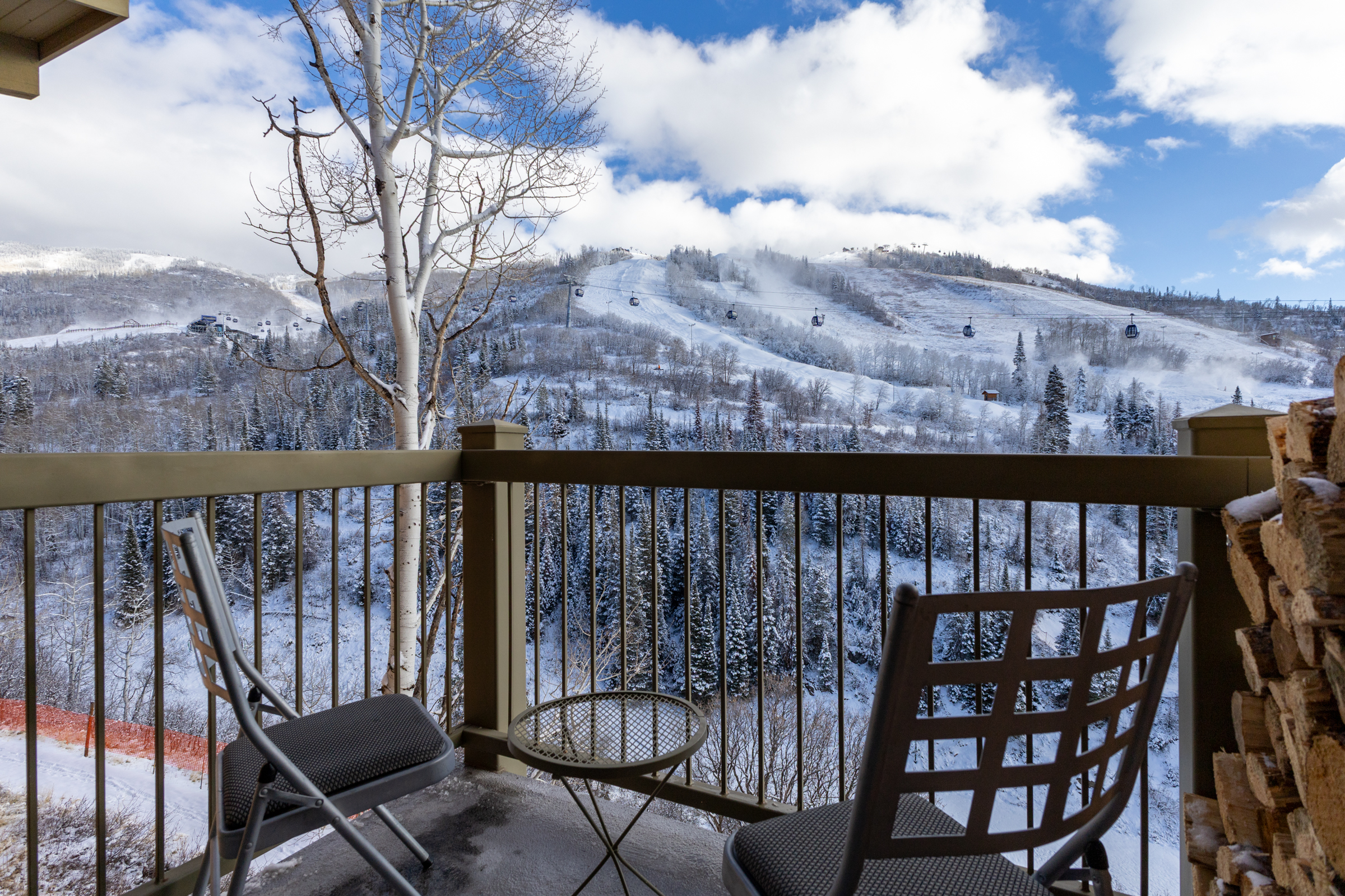 Exterior View of the Mountains