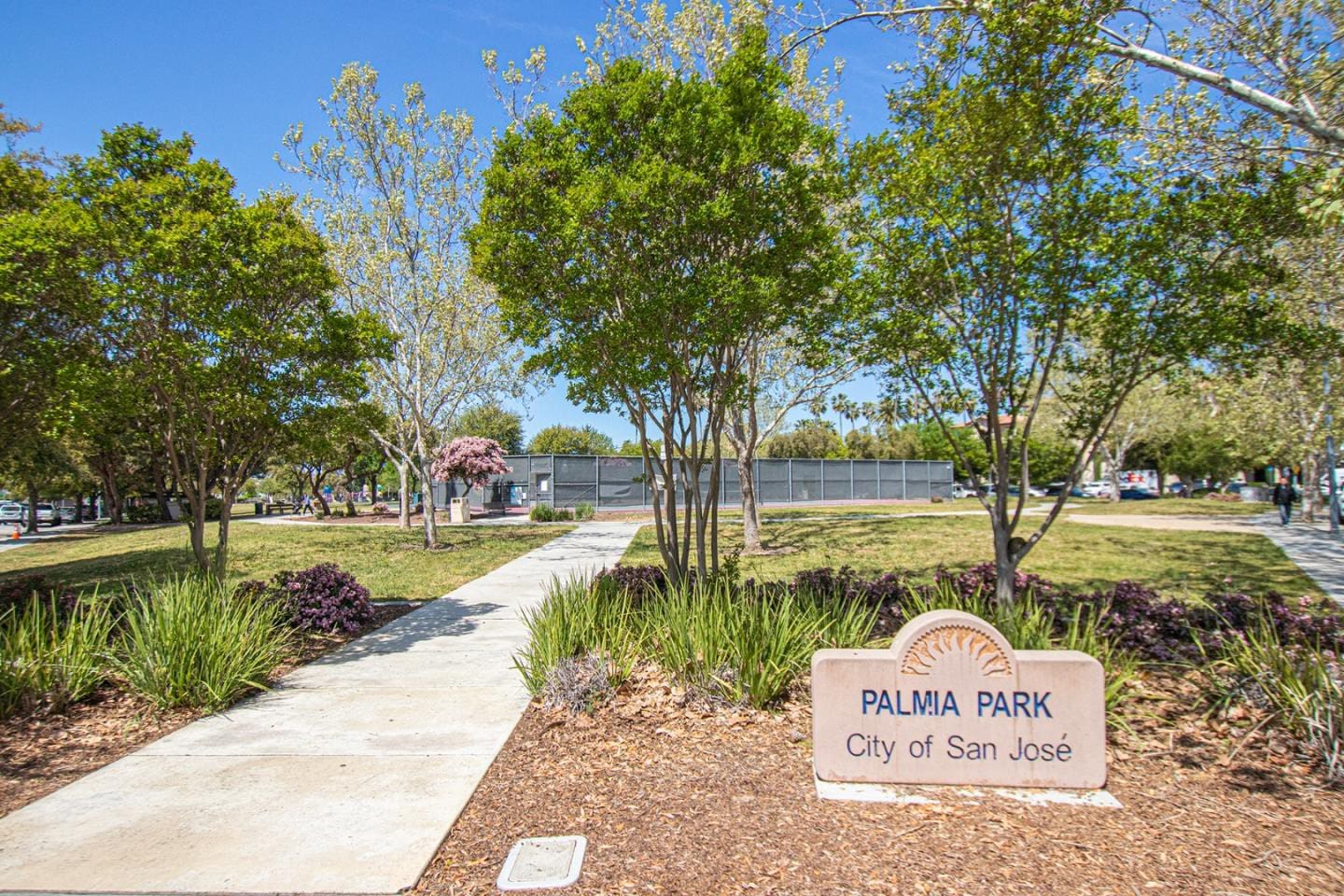 Palmia Park (4.1 Acreage Community park) is right in front of the house. literally across the street from the house. It has basketball court, tennis court, youth playground, public BBQ Grills, public picnic tables.