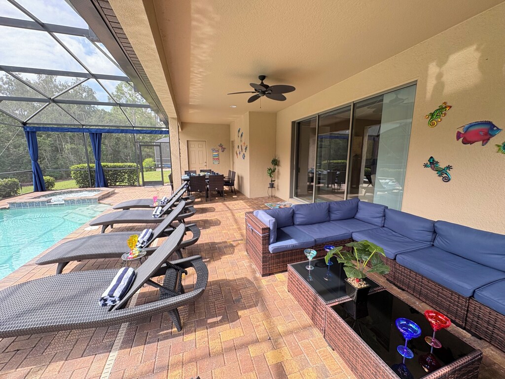 Plenty of seating or lounging options!