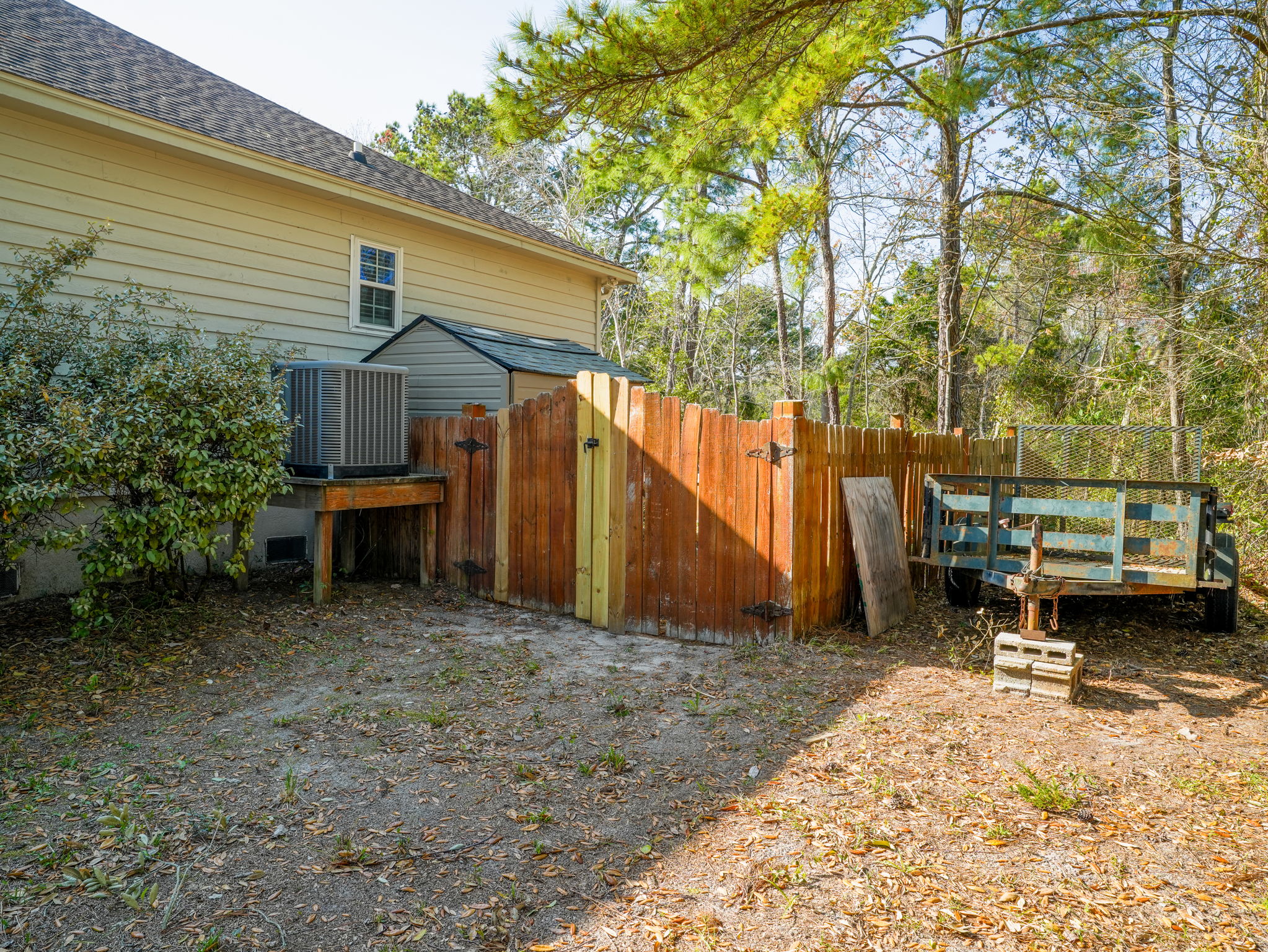 Fenced Yard