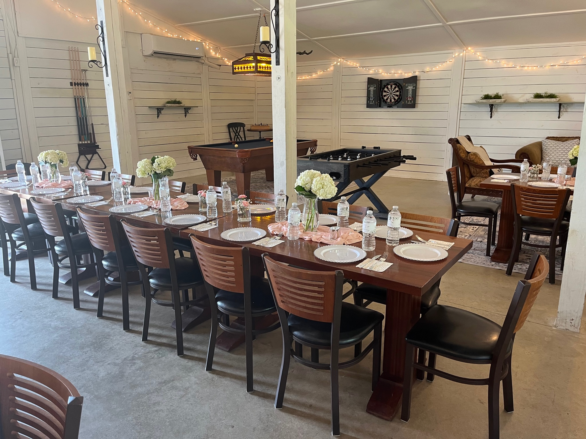 Climate-controlled space ensures comfort in any season