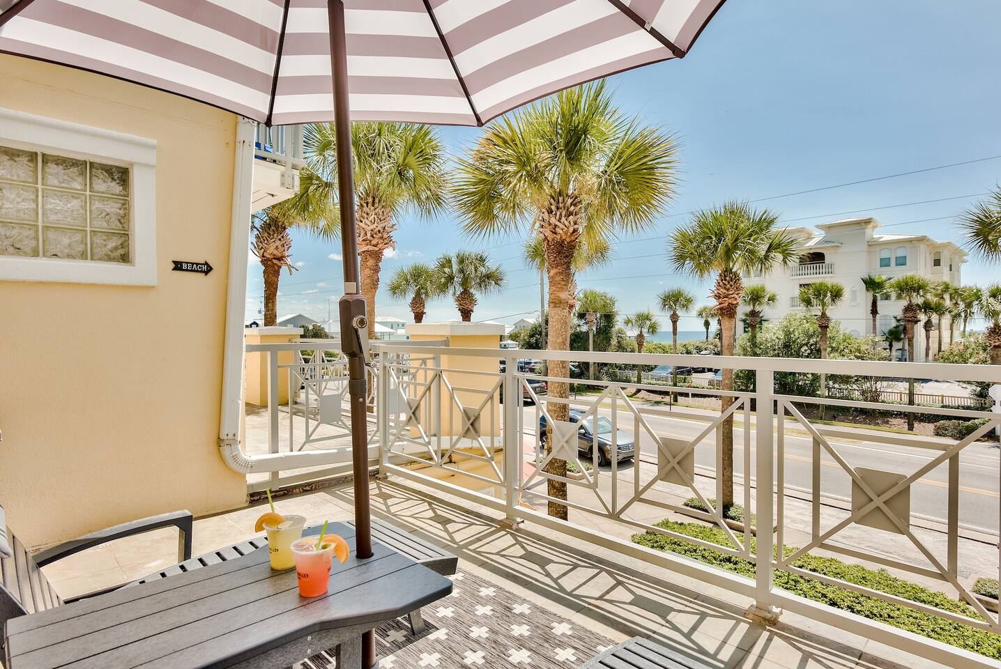 Spacious Private Balcony