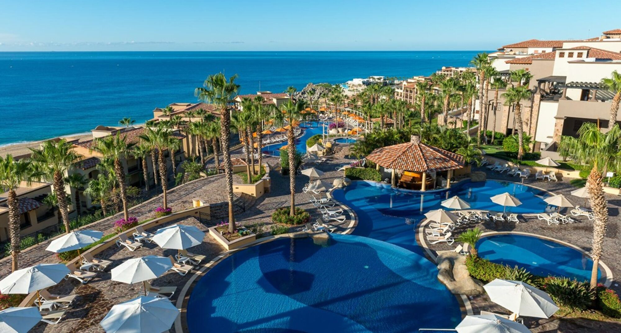 Pools and Beach at Pueblo Bonito Sunset Beach, Vacation Travel Exclusives
