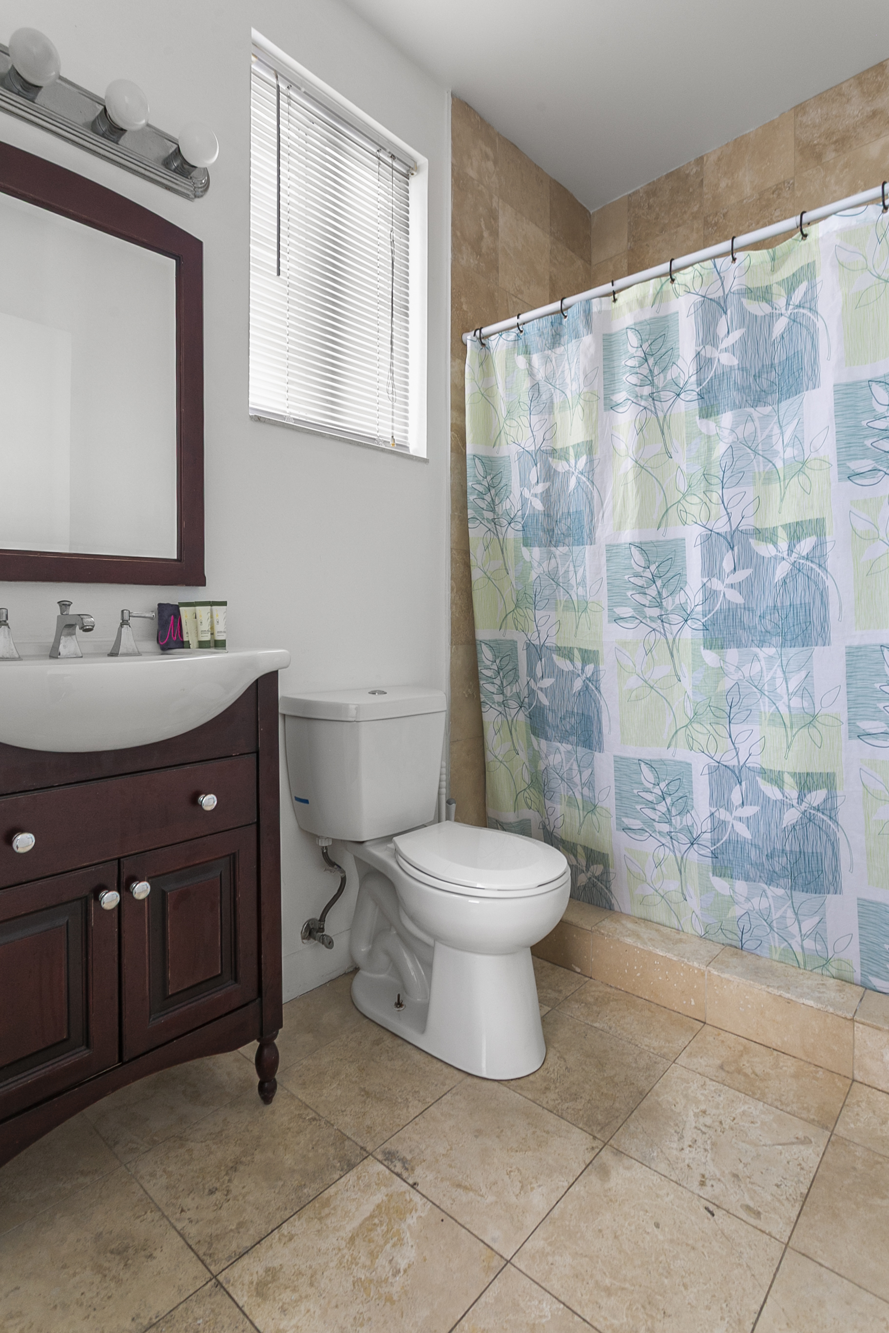 Guest Suite en-suite bath with walk-in shower