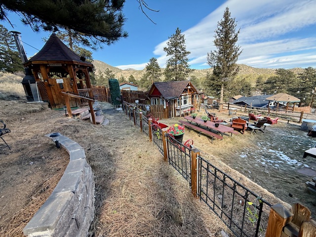 Spacious, private yard with multiple seating areas and room to spread out.