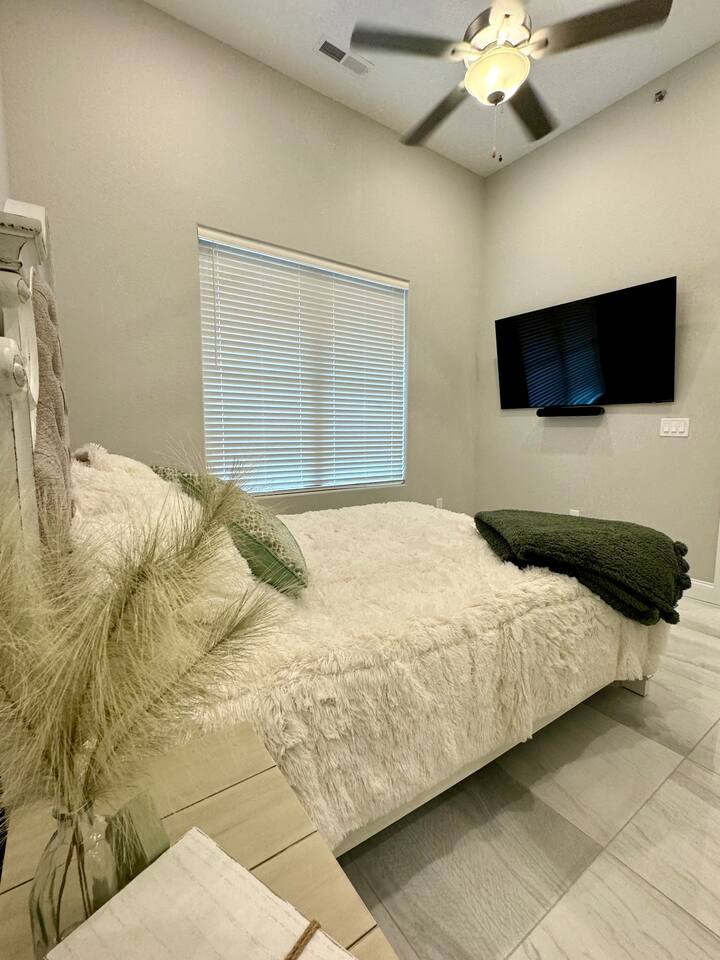 Ceiling fans in each bedroom