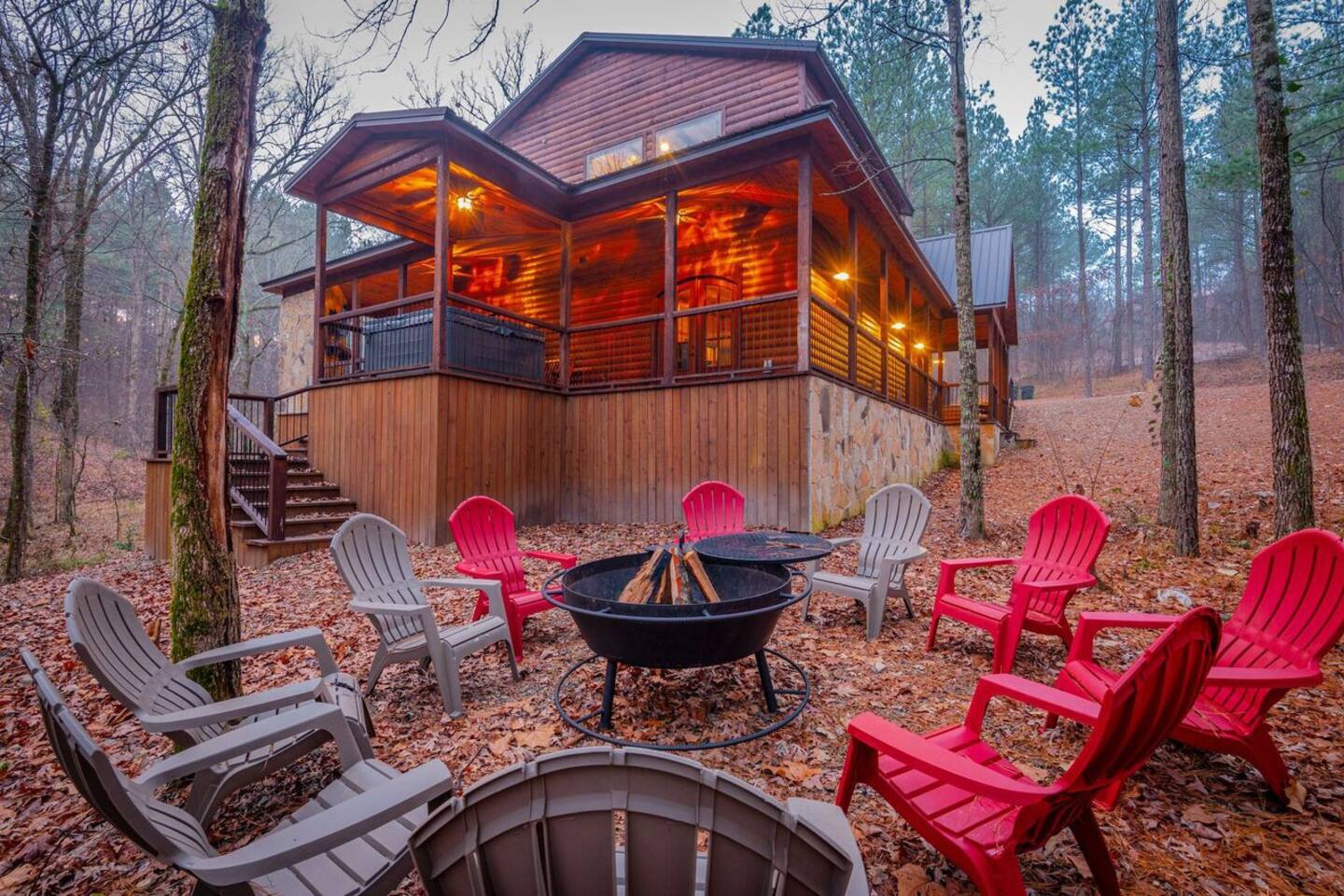 Starry Escape Cabin by Stellar Vacations Luxury Vacation Rental Broken Bow, Oklahoma