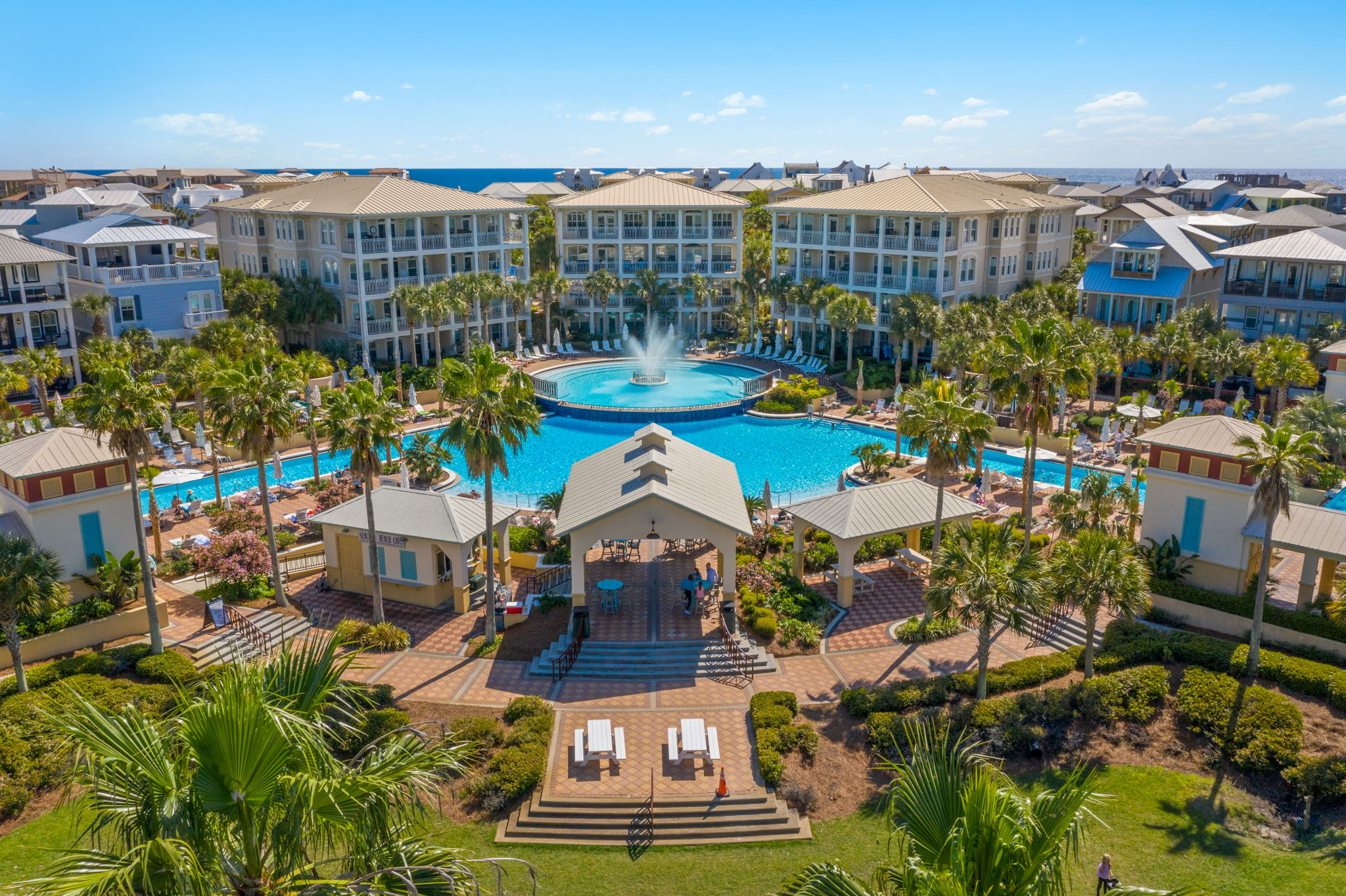 A tropical escape just steps from your door. Who's ready for a soak?