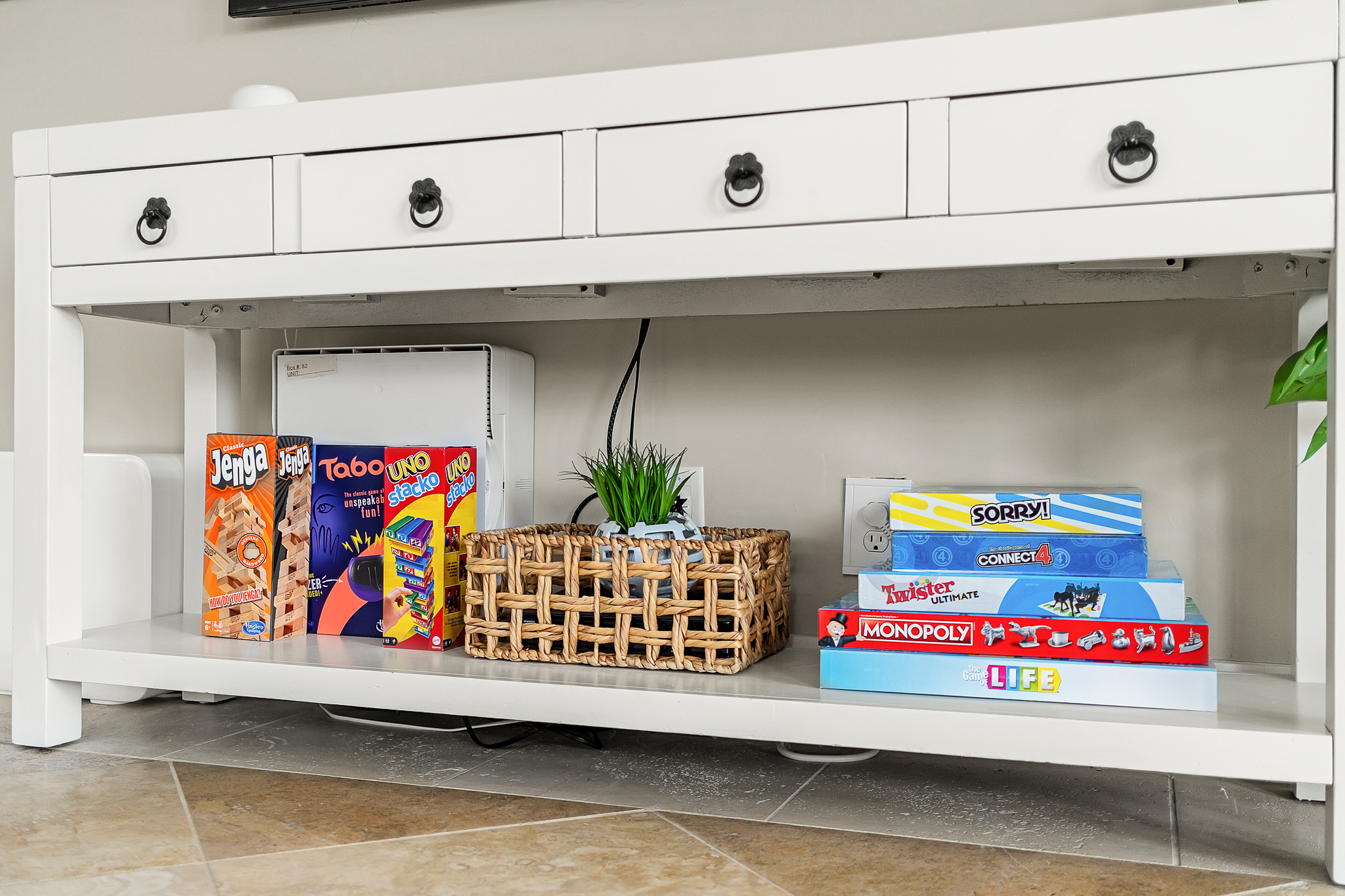 Plenty of games to keep the kids or whole family entertained!