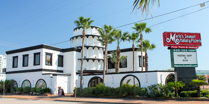 Mario's Seawall Italian & Pizzeria – Casual Italian (12 min drive)