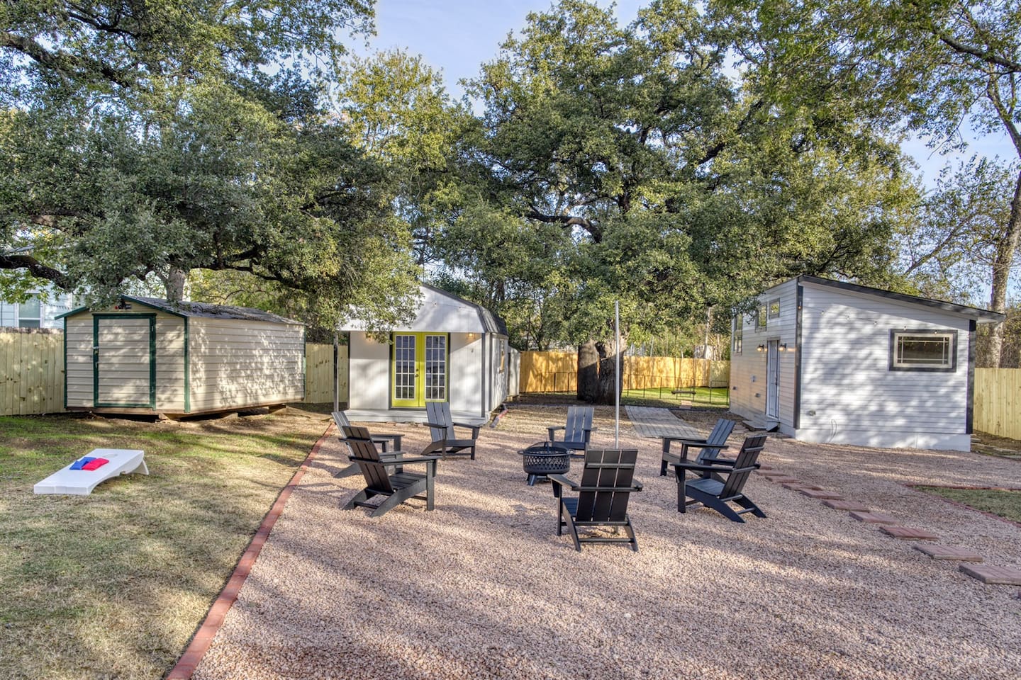 Where Family Fun Meets Rustic Charm  Bonfires, Playsets & More