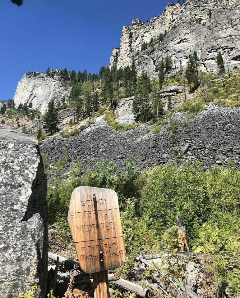 Hiking west of house.