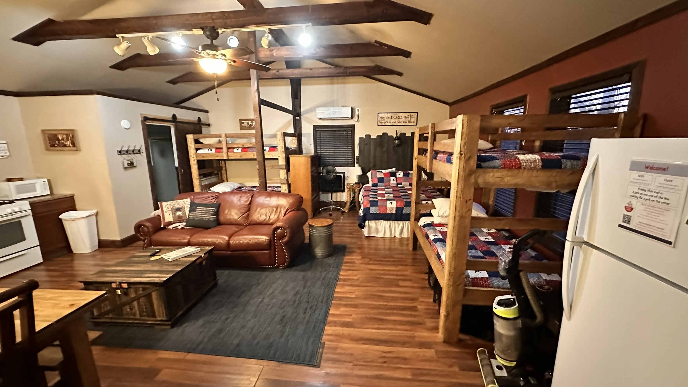 Heavy Duty Bunk beds for adults to sleep comfortably.