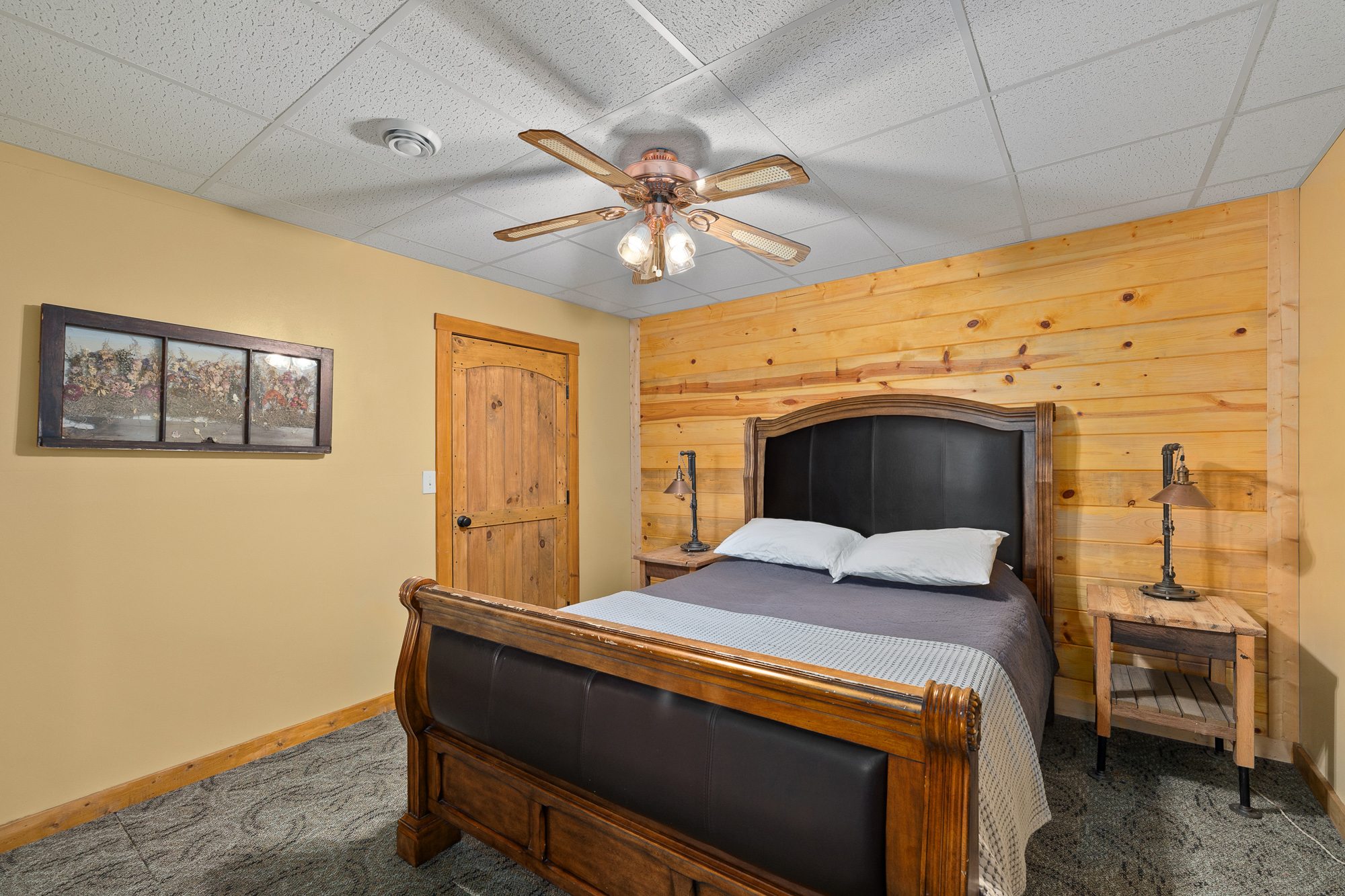 Queen Bedroom in Basement