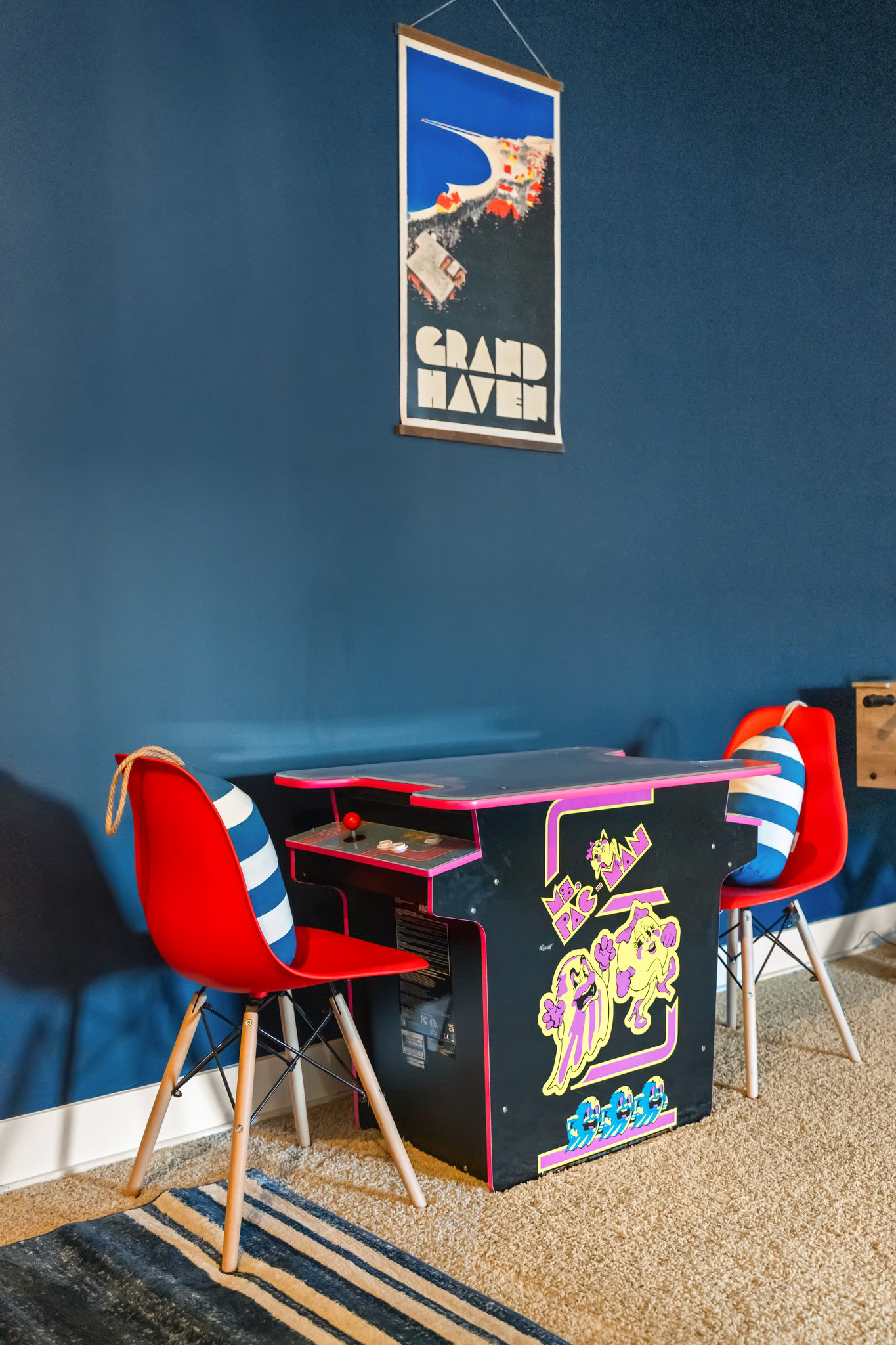 Play the arcade! Designed for kids, but fun for adults too! 
