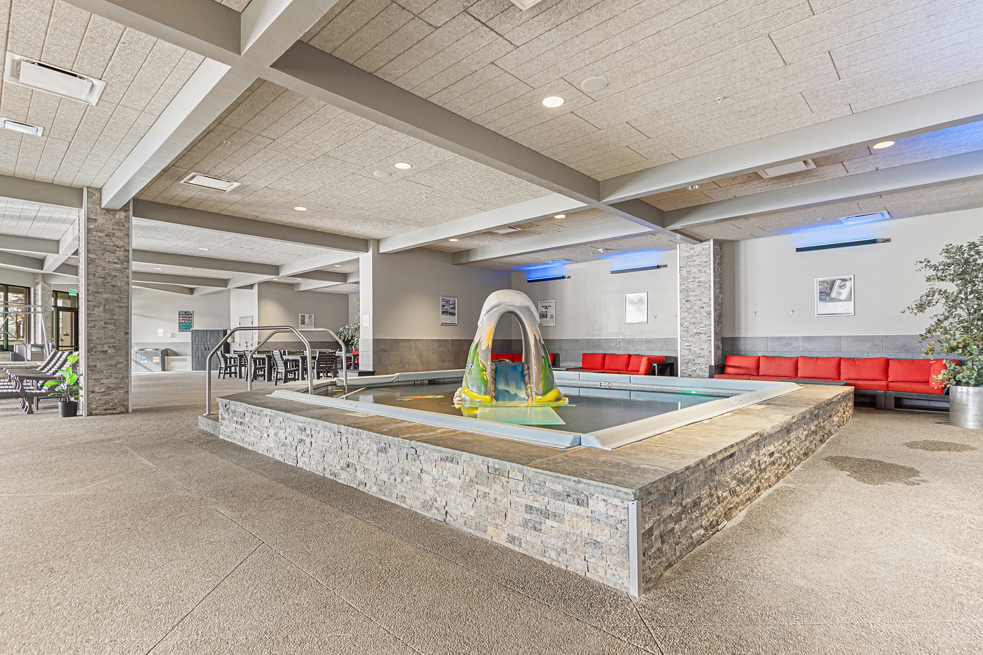 children's indoor pool area