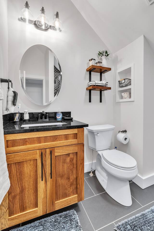 Bathroom #1, Newly renovated, Beautiful walk-in shower. All amenities included.