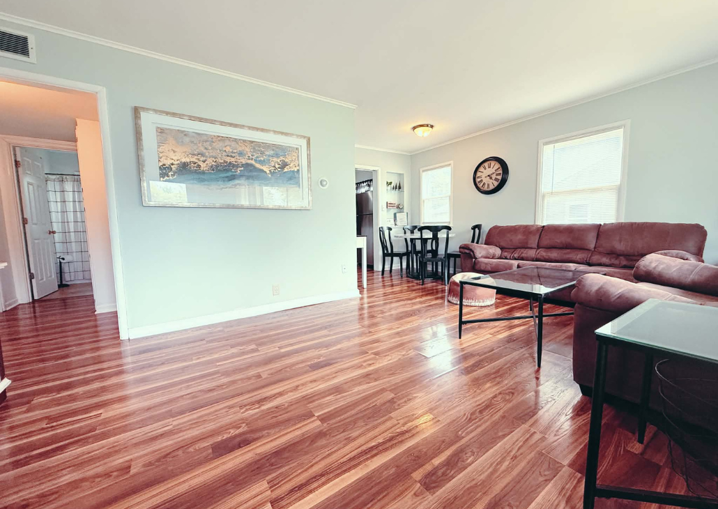 Another view of the living space. 
