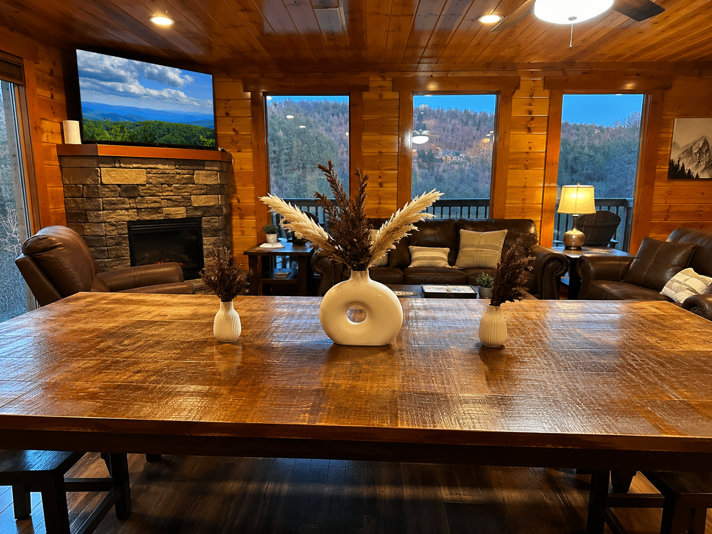 With the view shifting by the hour and the season, it's always a good time to soak in the Smoky Mountain views