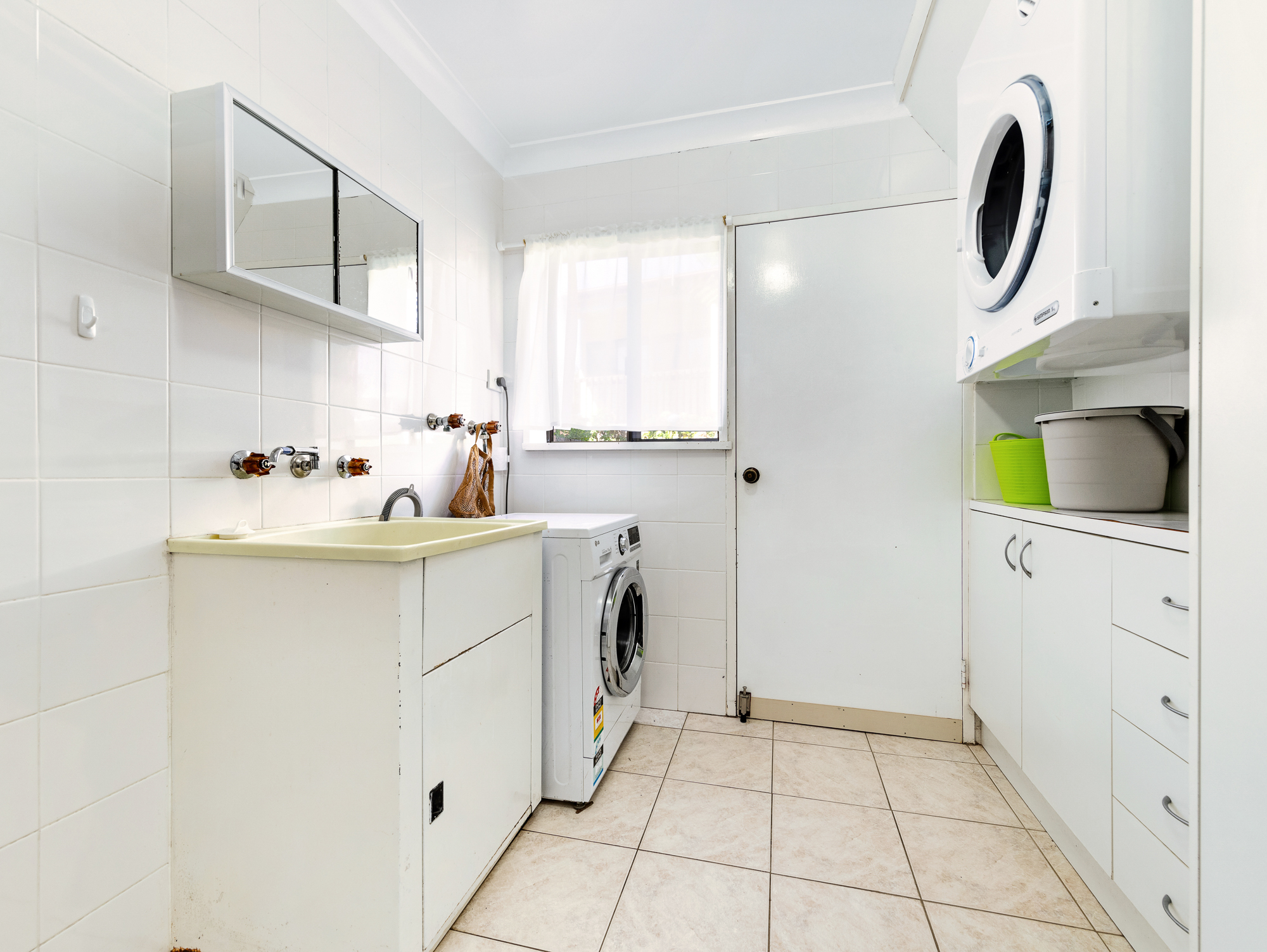 Laundry downstairs