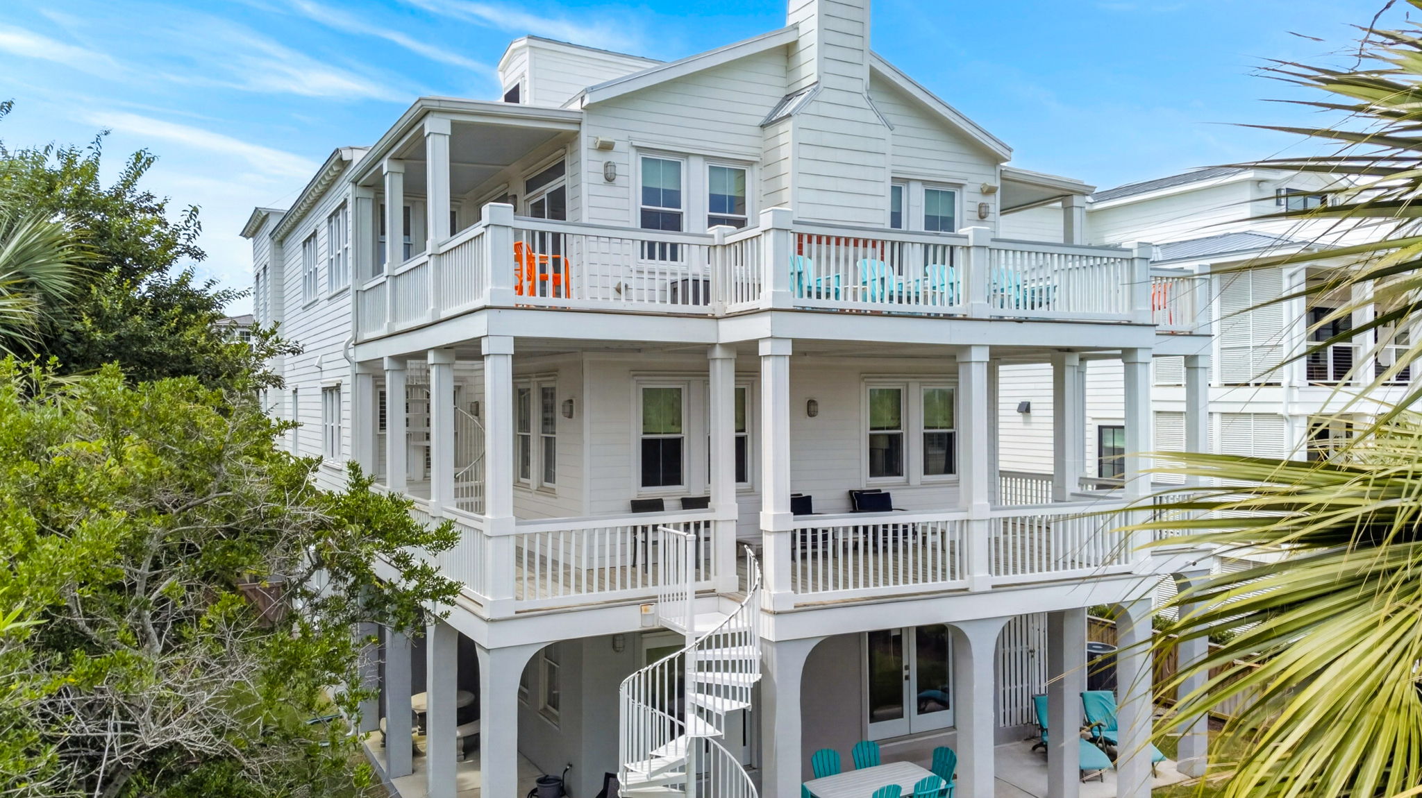 Back of House | Twin Palms | 914 Carolina Blvd | Isle of Palms, SC | IOP Escapes