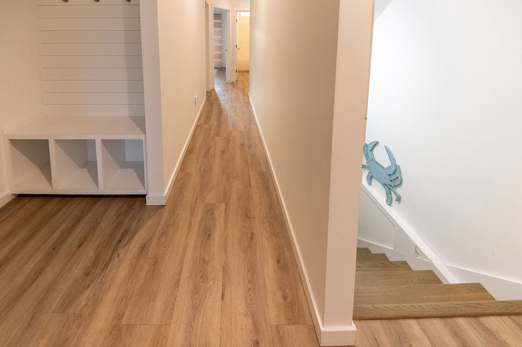 Space for shoes and bags