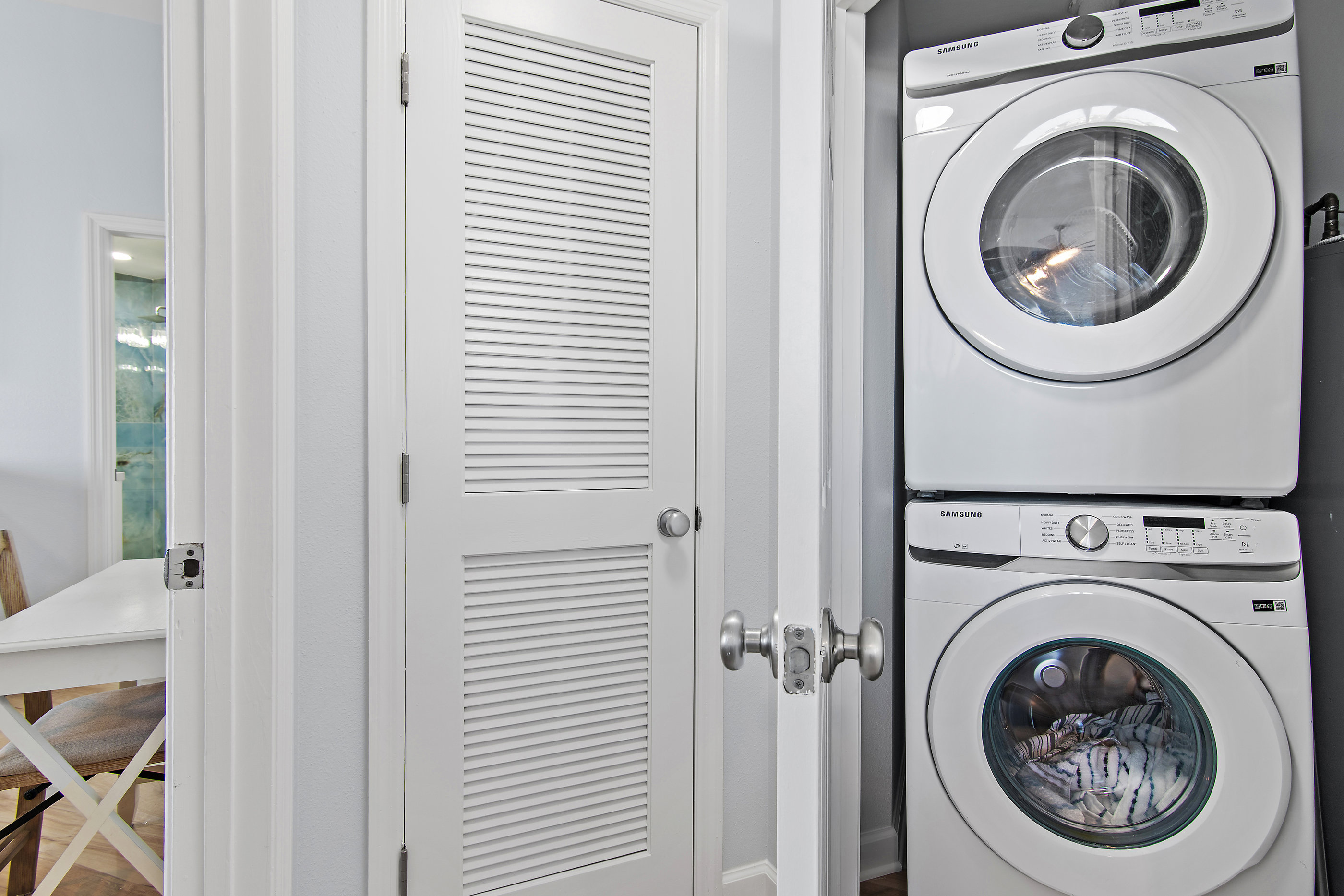Laundry room closet