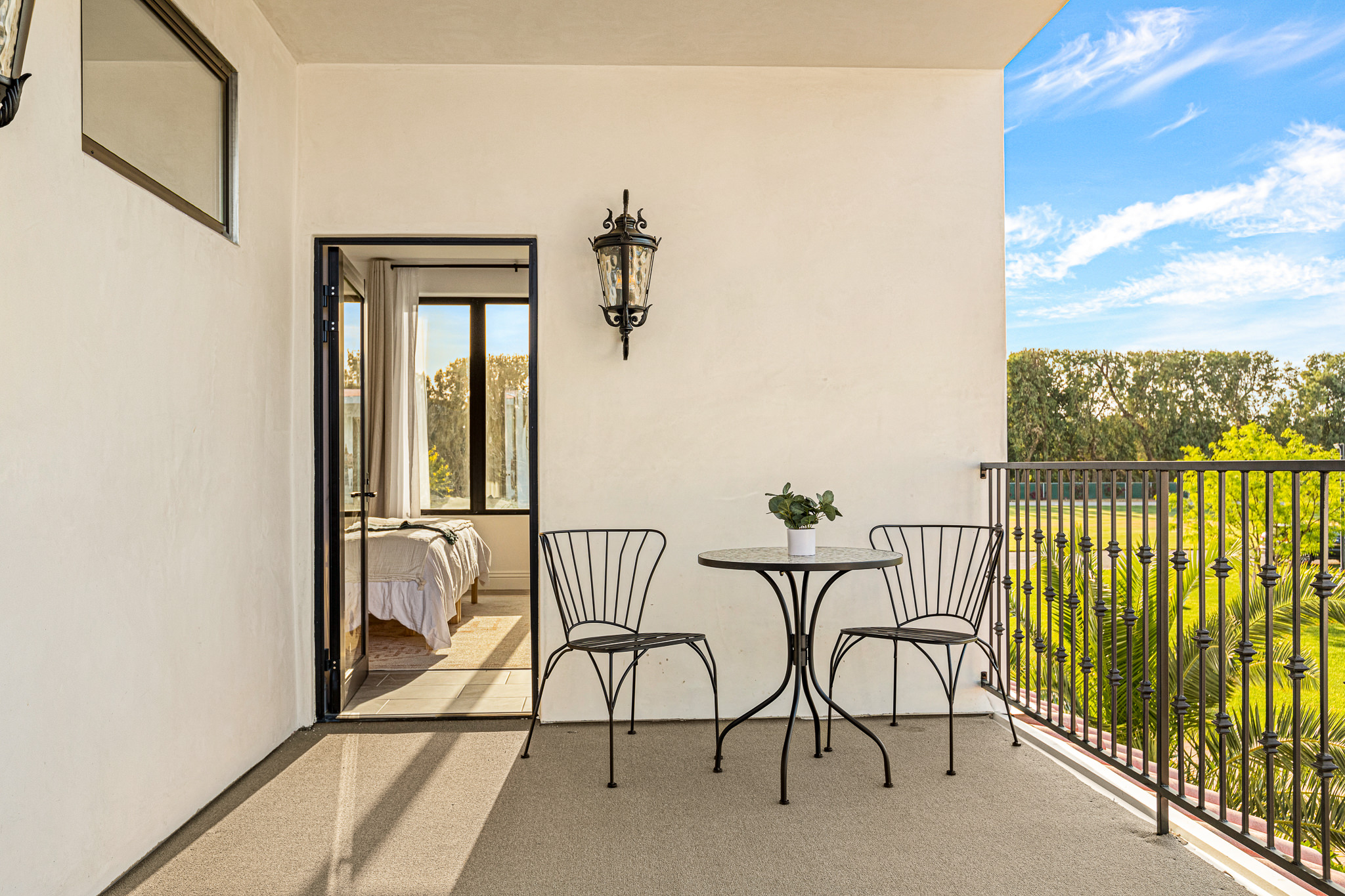 Upstairs Balcony