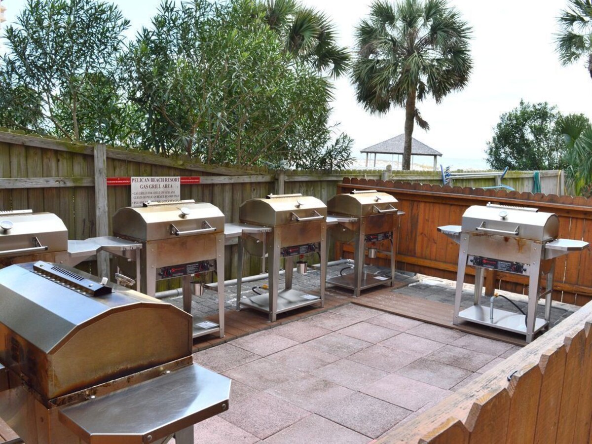 Updated BBQ Grills waiting for the meats