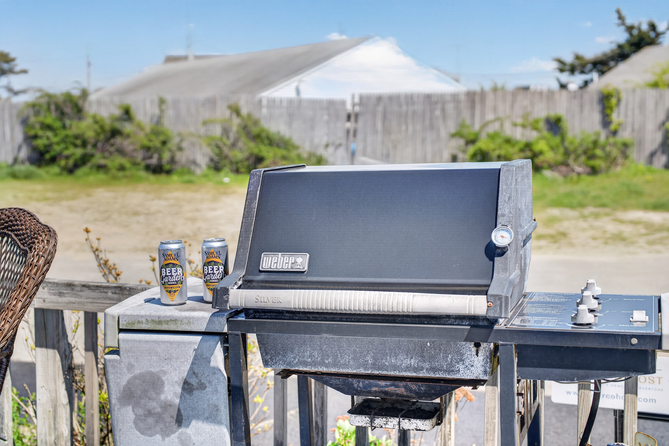 From casual cookouts to weekend gatherings, this outdoor space is made for it all.