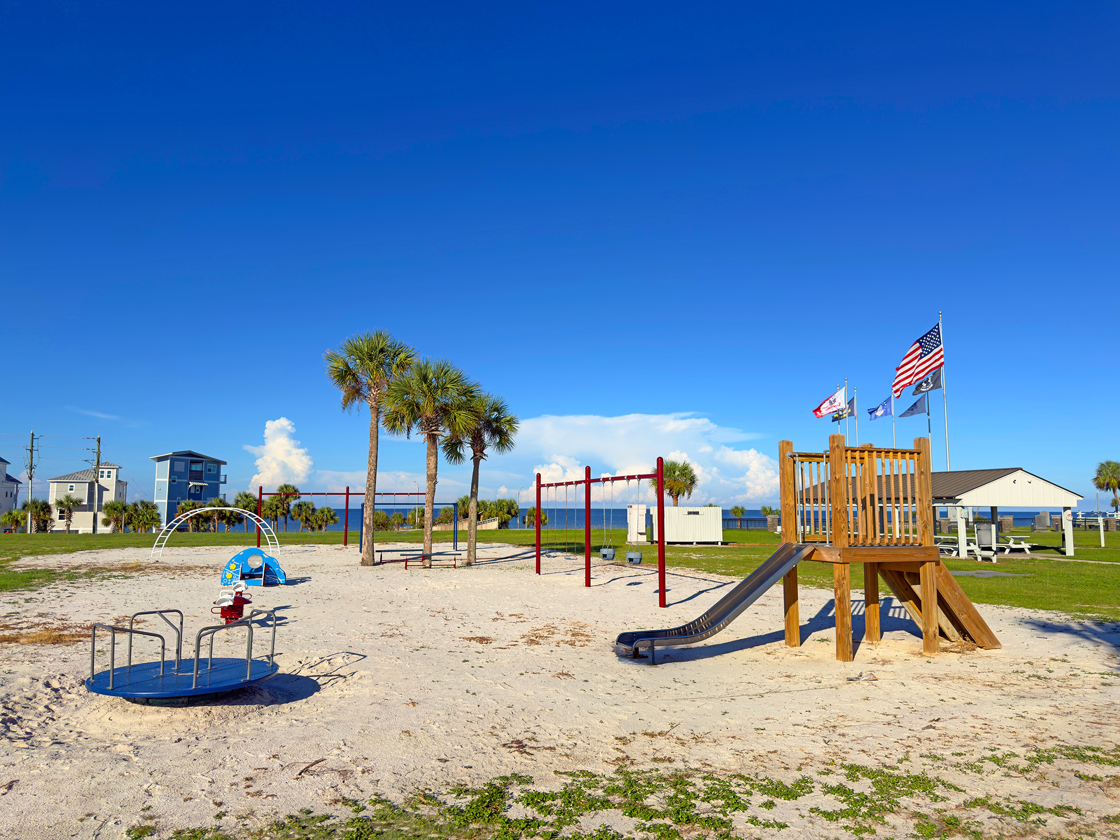 Playground with a view 1 block away