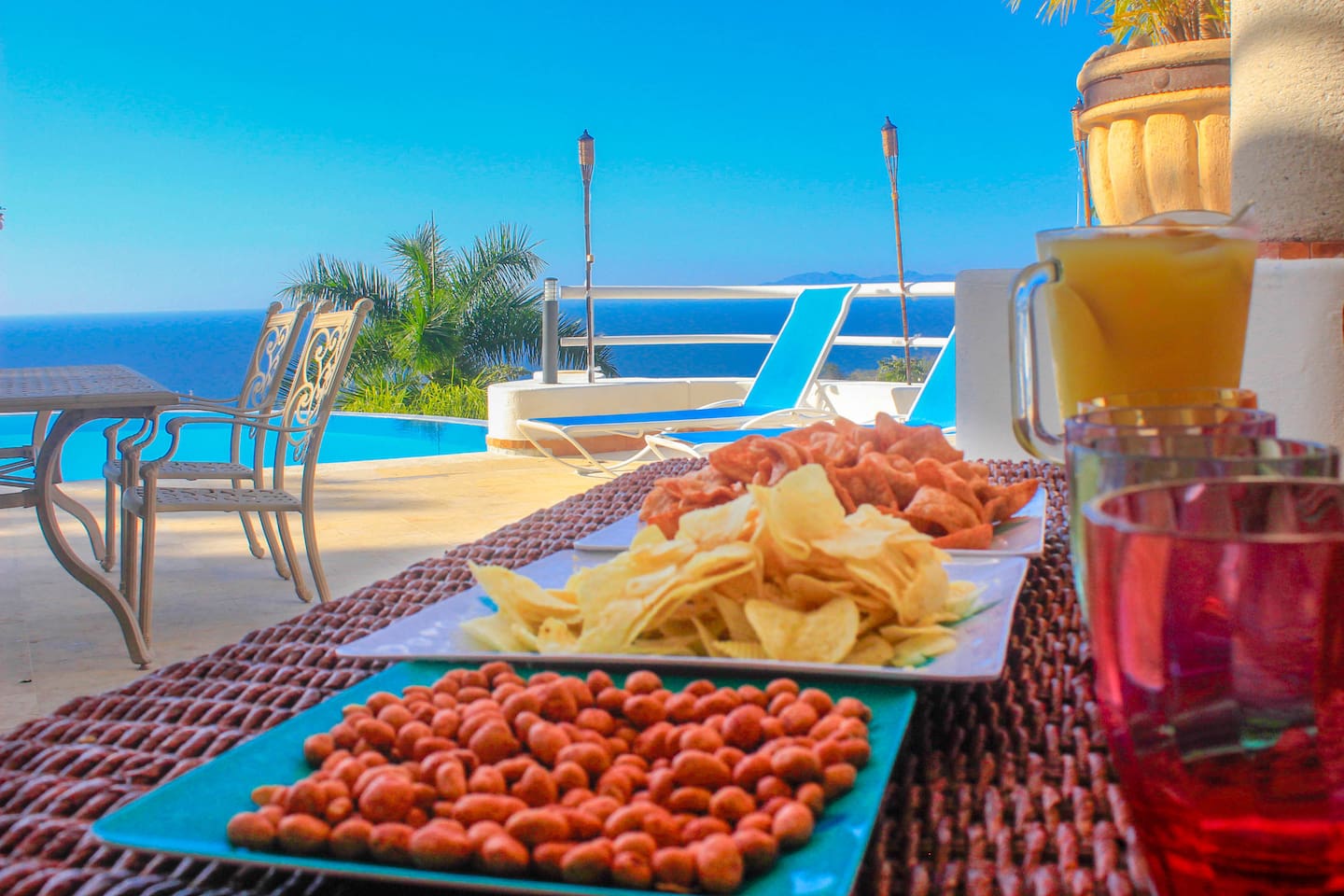 Snacks by the Pool