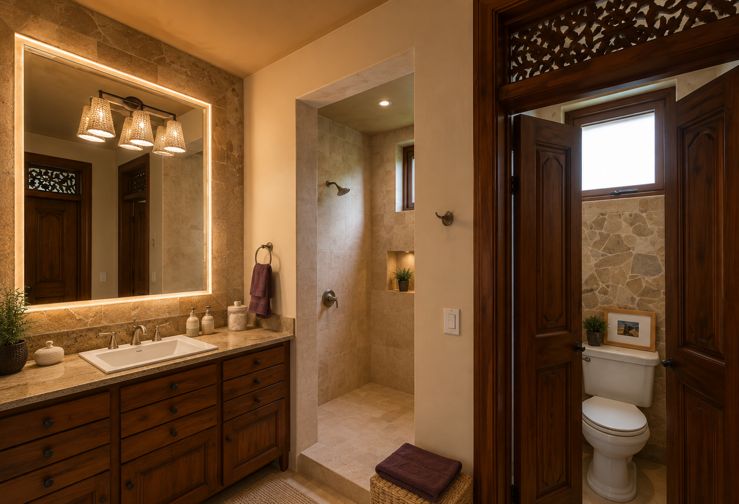 Guest Suite Bath 