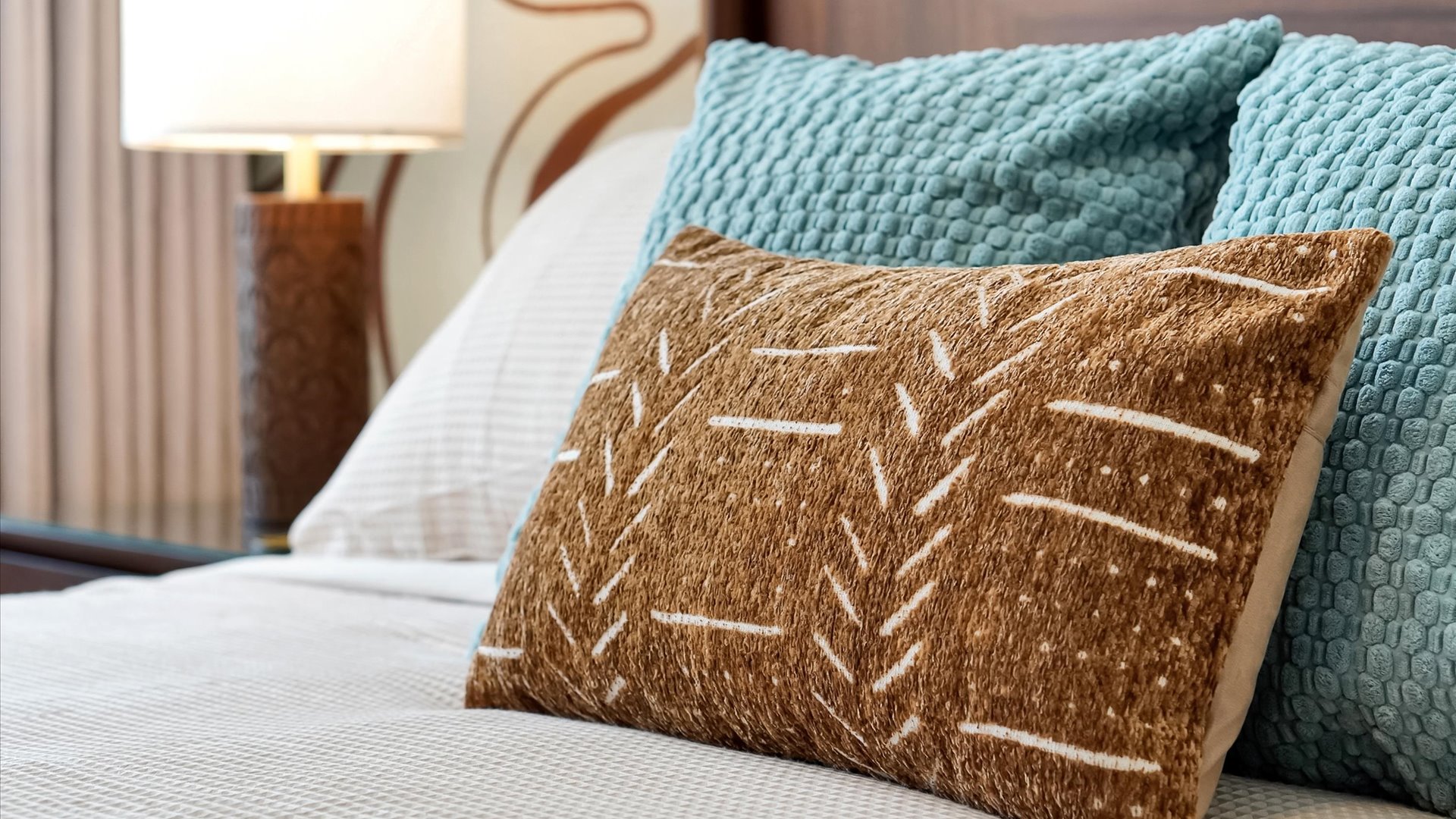 Moana King Suite: Island-inspired colours, textures and thoughtful details complete the relaxing king suite.