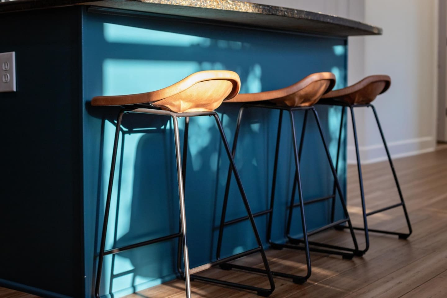 Enjoy mornings at our stylish kitchen bar.