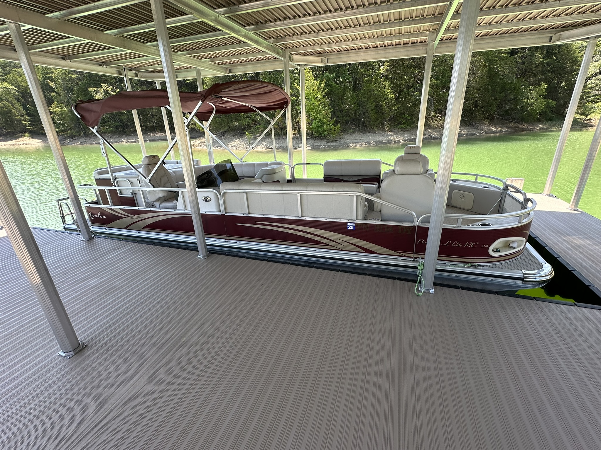 Pontoon Boat Available for Rent (24 ft Avalon w 115HP)