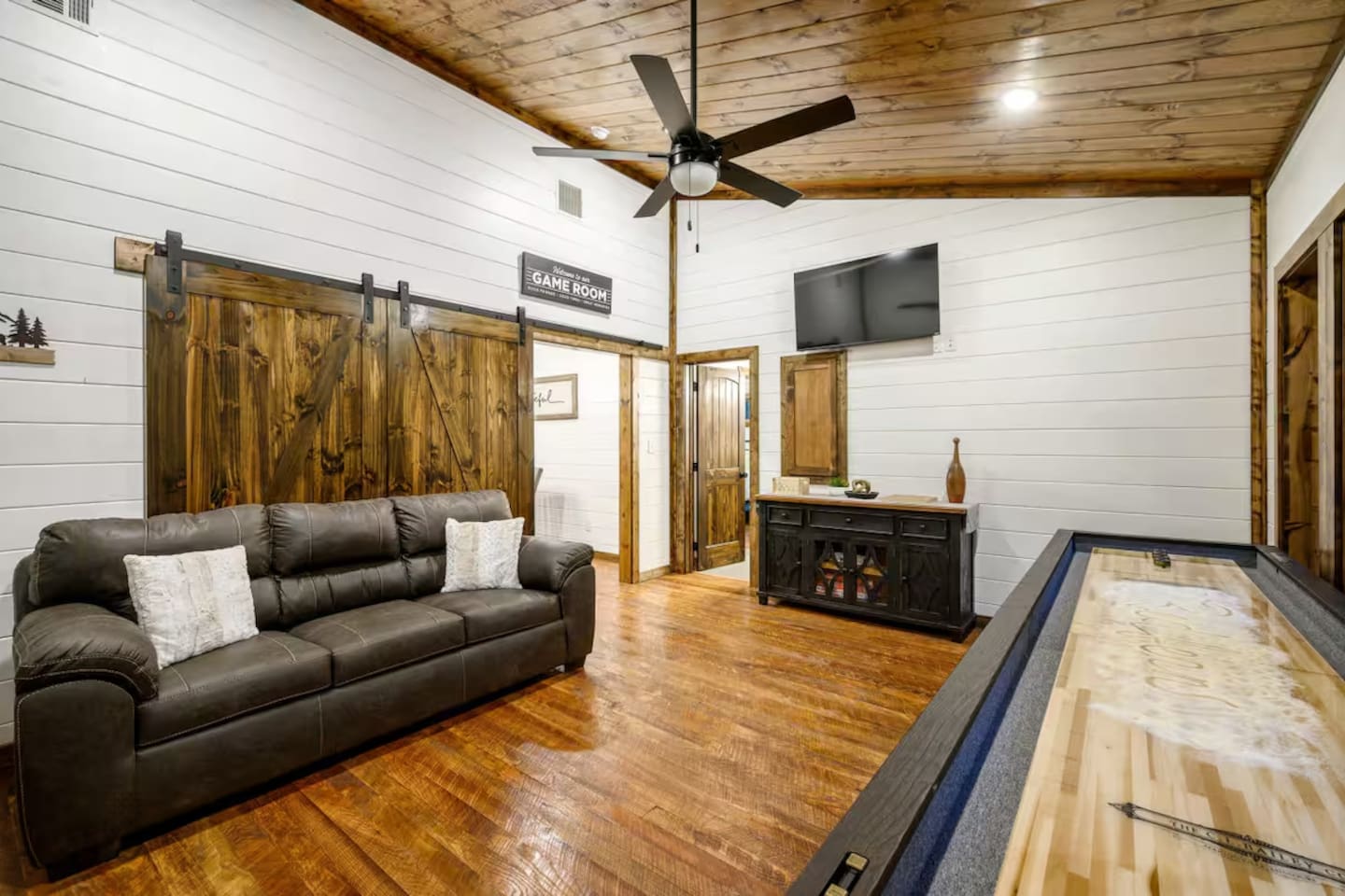 Challenge accepted! Enjoy friendly competition in our bright and spacious game room.