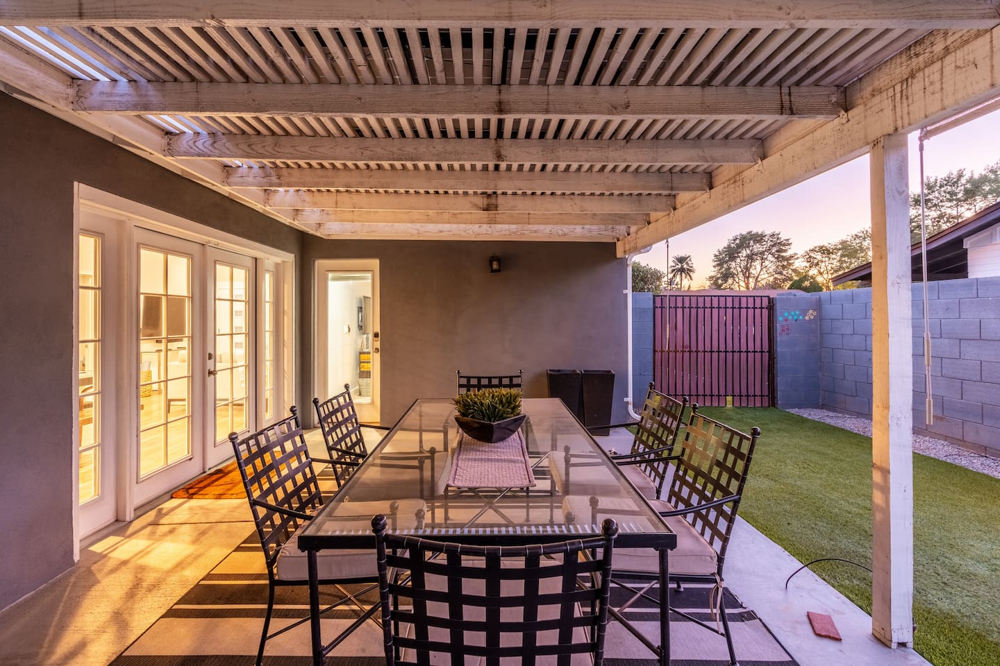 Backyard.
