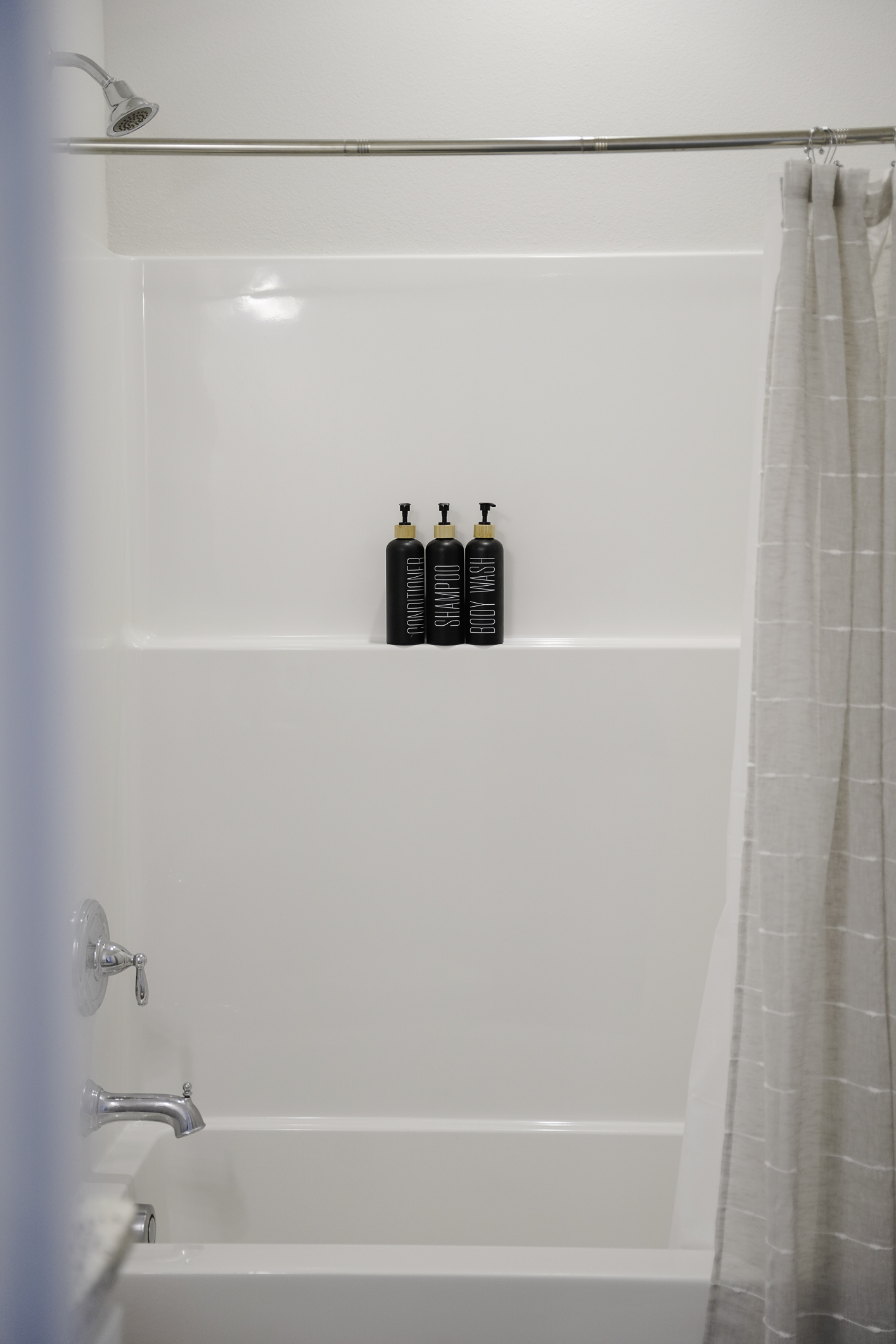 Thoughtfully stocked bathroom with complimentary bath essentials for your convenience
